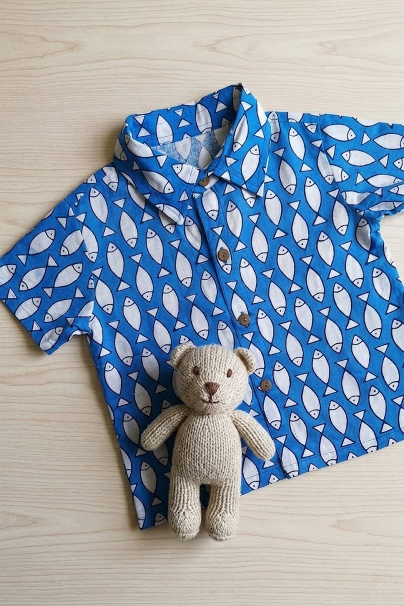 Blue Fish Shirt
