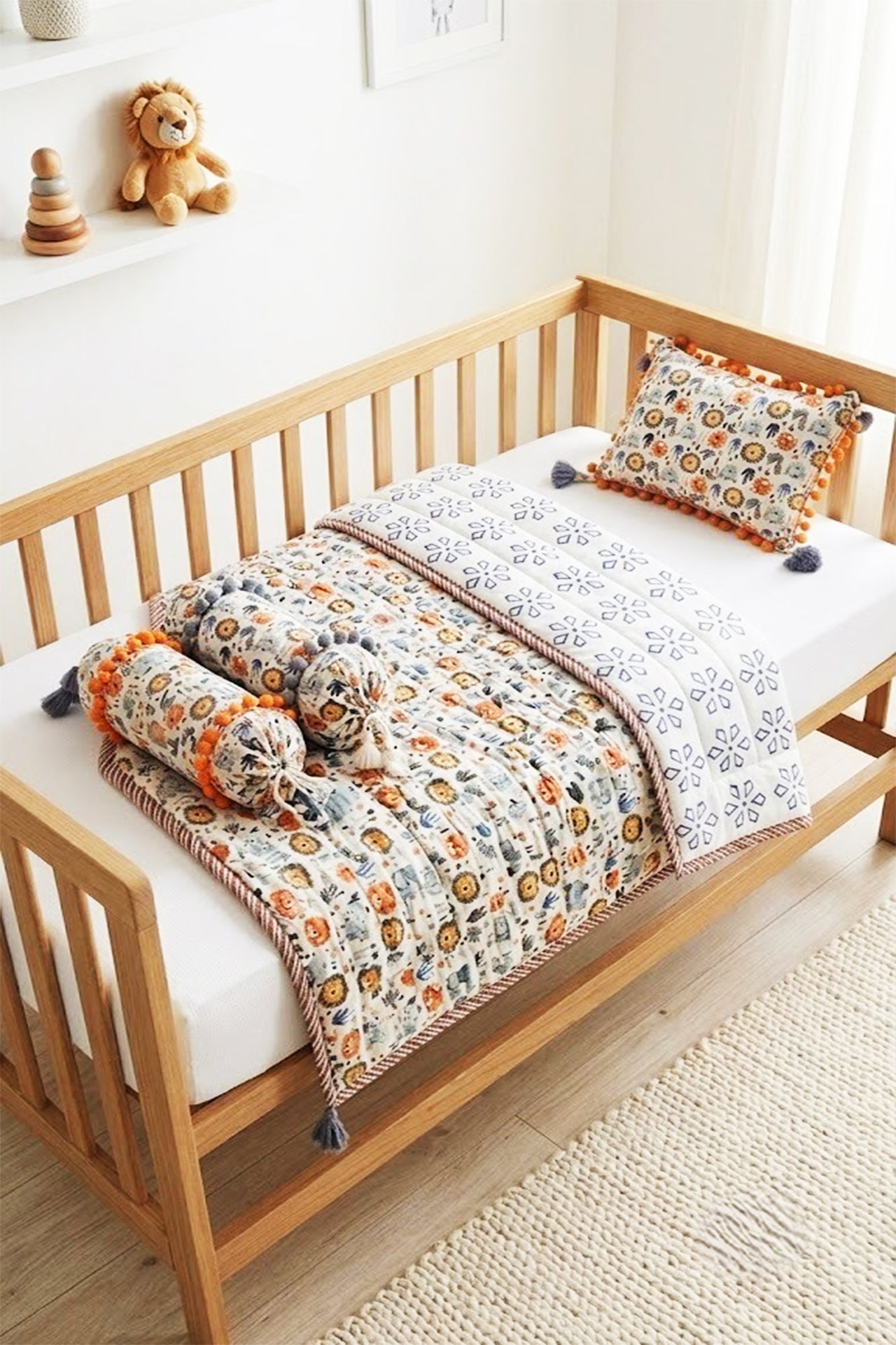 Lion Safari Bed Set