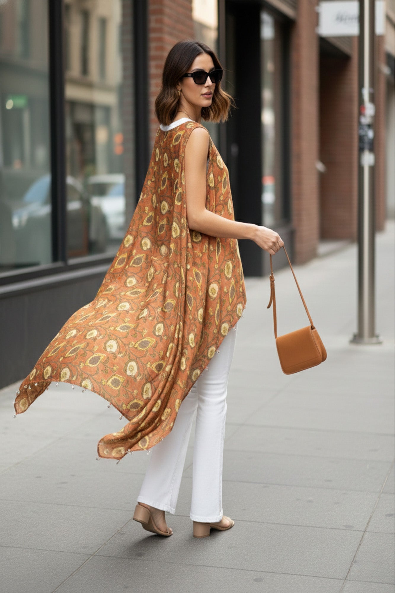 Panzie Patch Uneven Cape