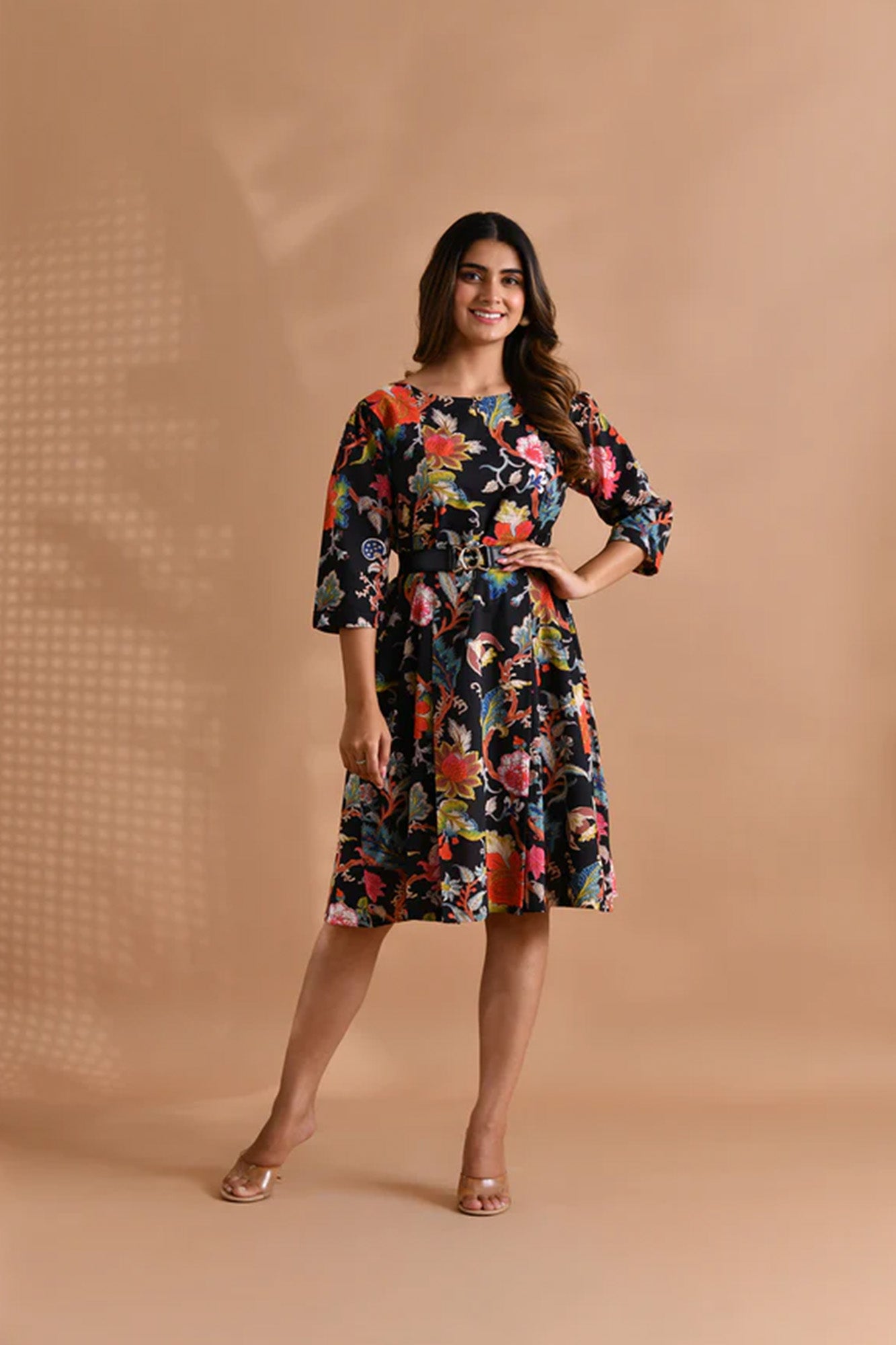 Dress Short Women "Chandini" Black