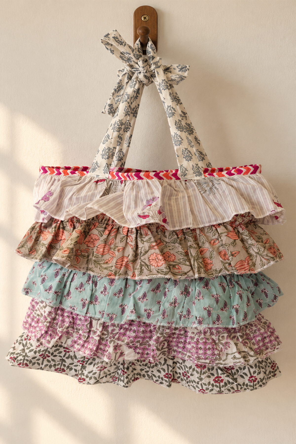 Multi Frill Tote Bag