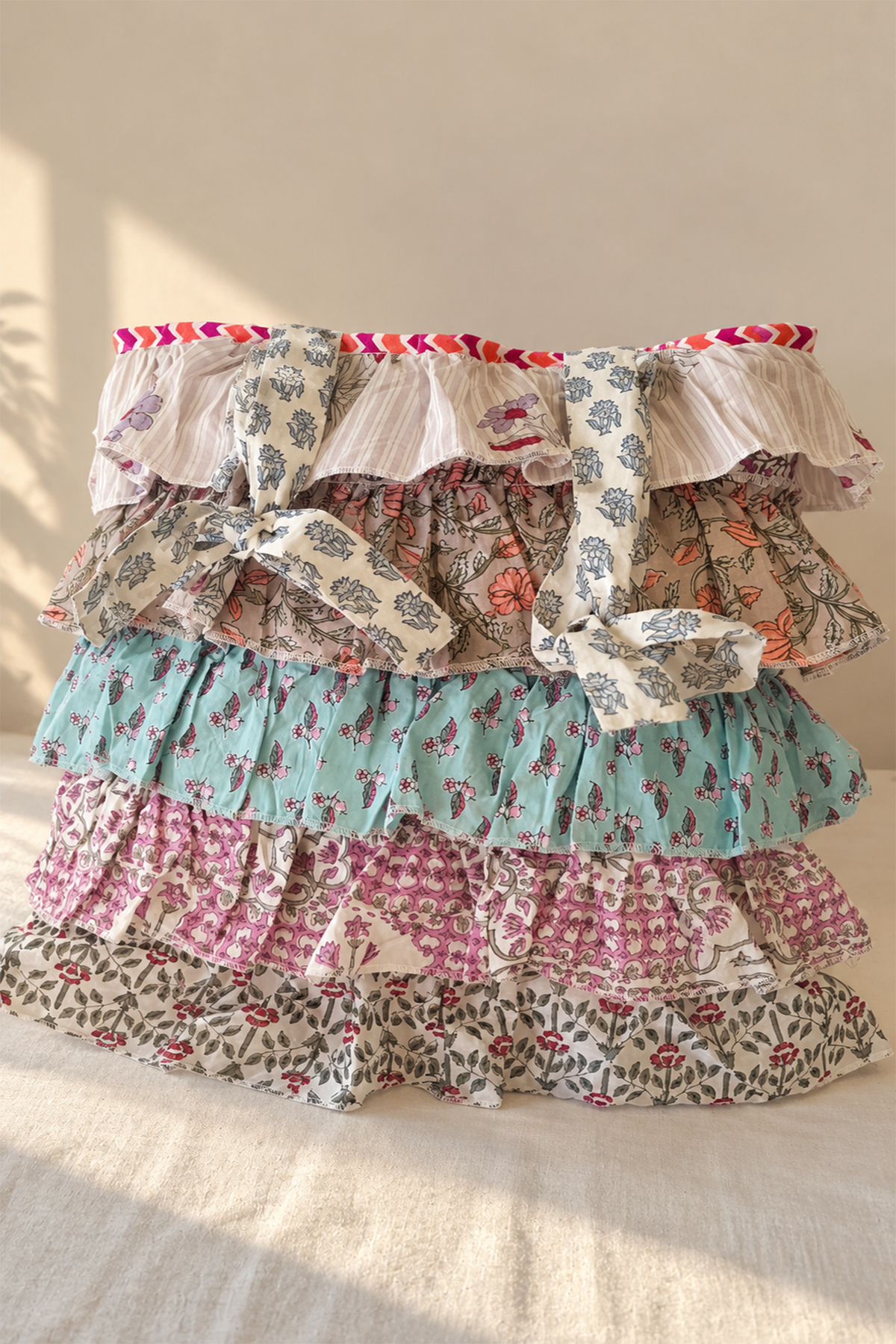 Multi Frill Tote Bag