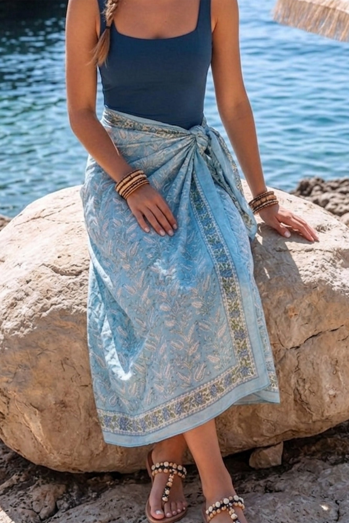 Bloom Breathe Sarong