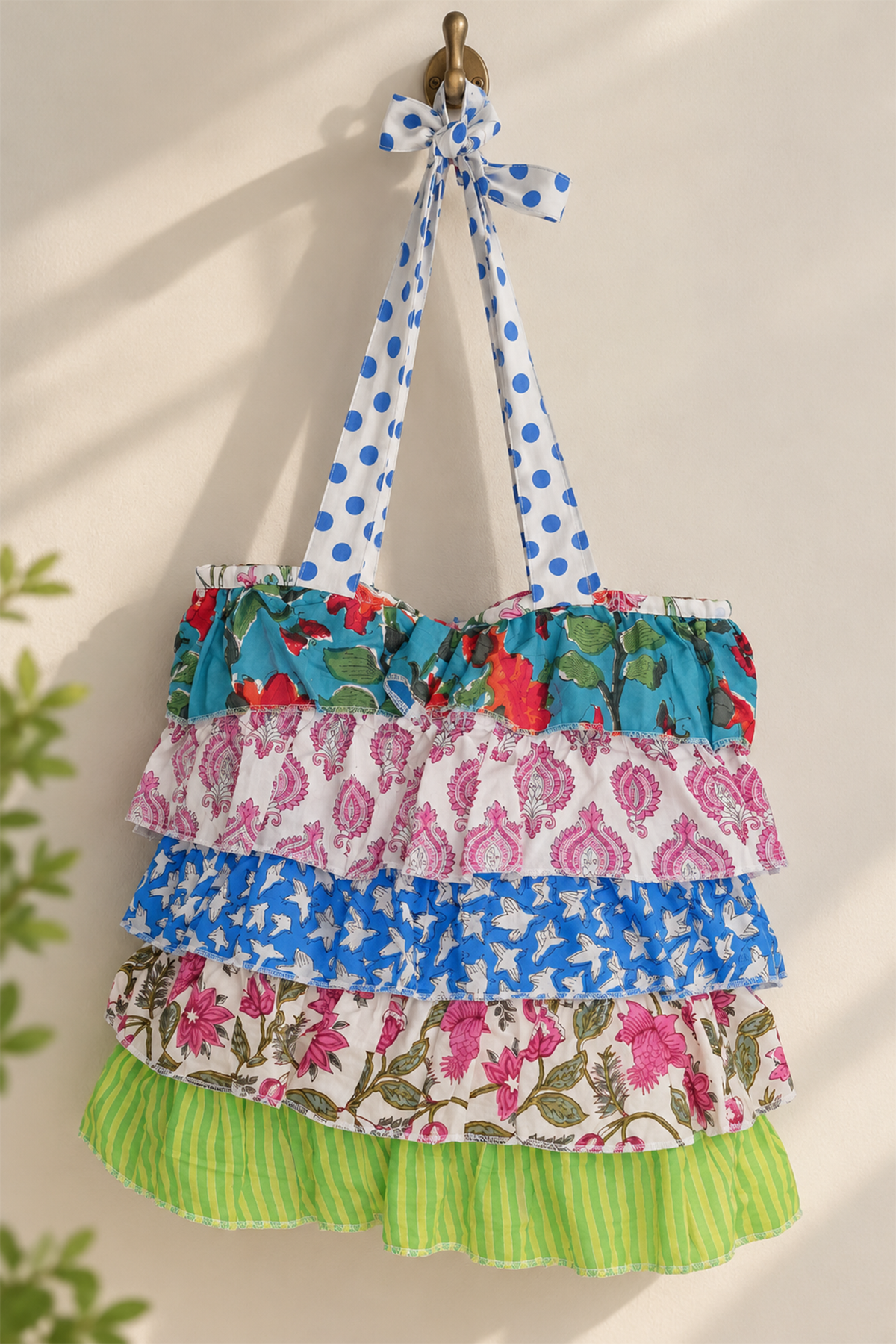 Multi Frill Tote Bag