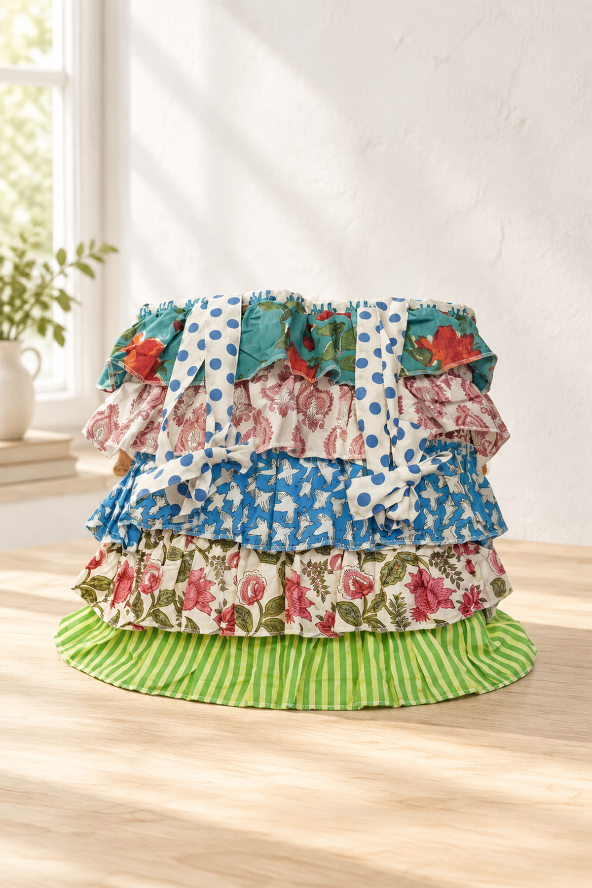 Multi Frill Tote Bag