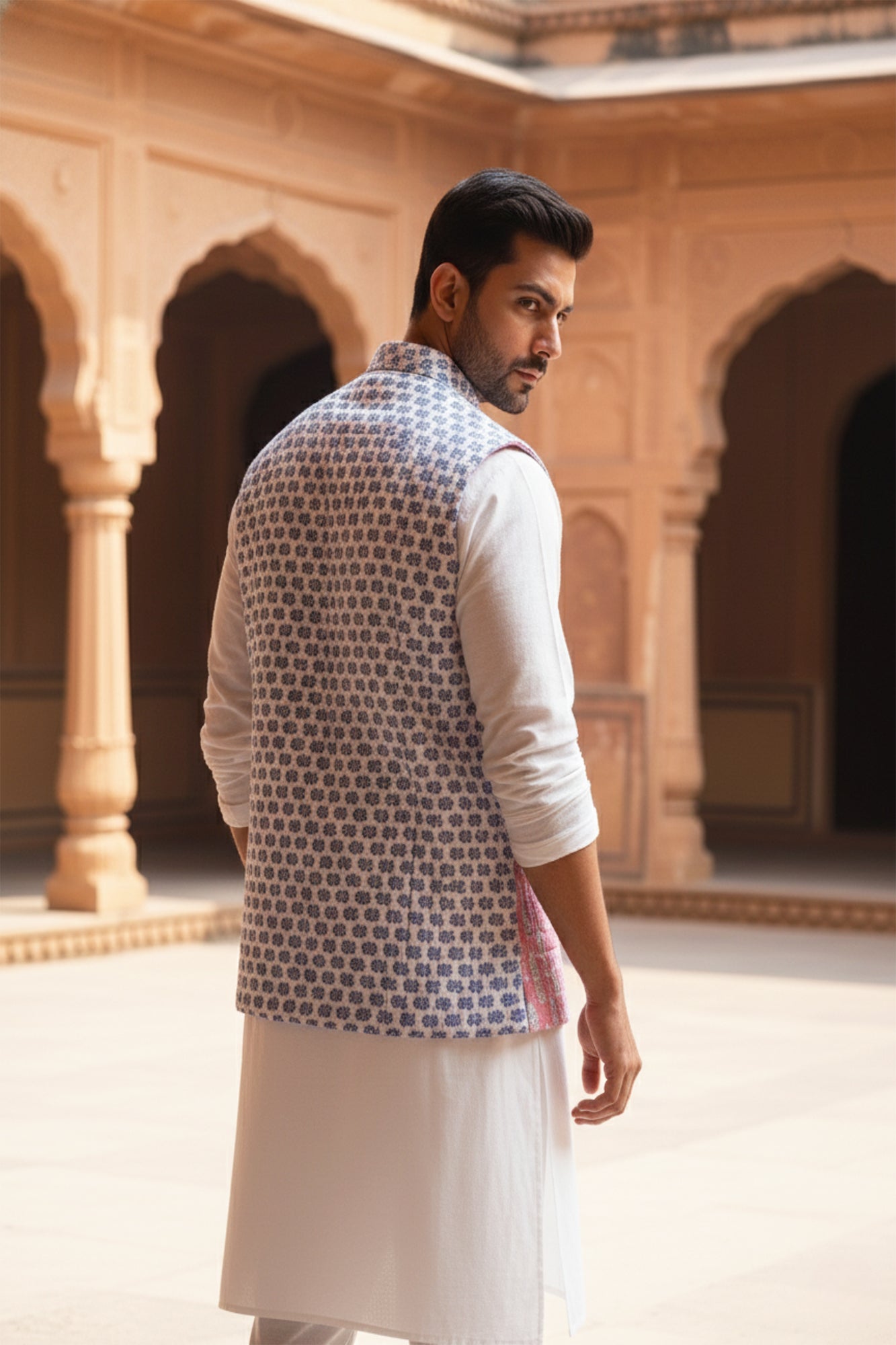 Pink Pineapple Quilted Jacket