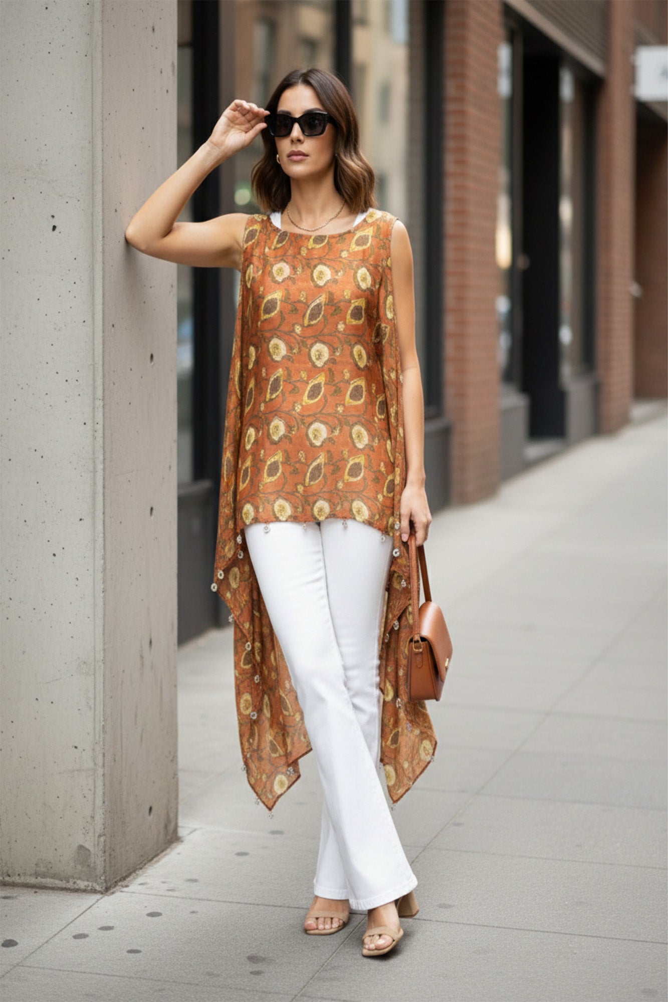 Panzie Patch Uneven Cape