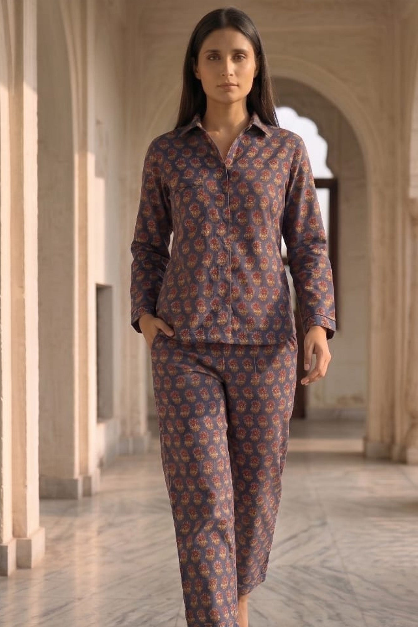Tulip Garden Night Suit