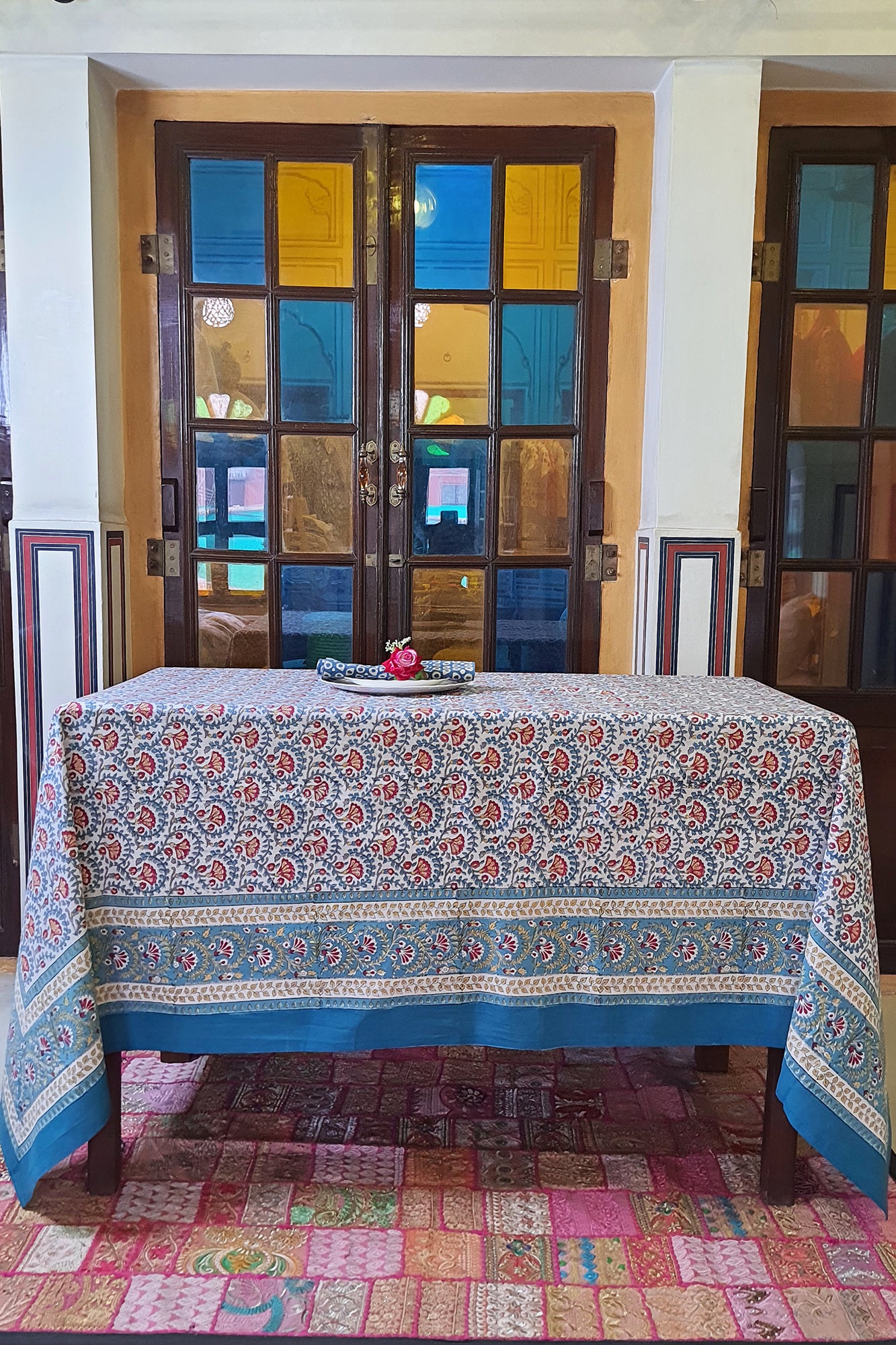 Jaipur Bloom Table Cover