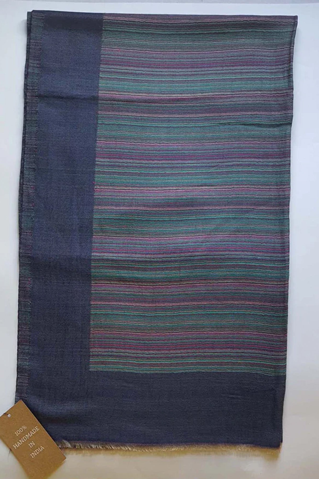 Pashmina Blue Striped