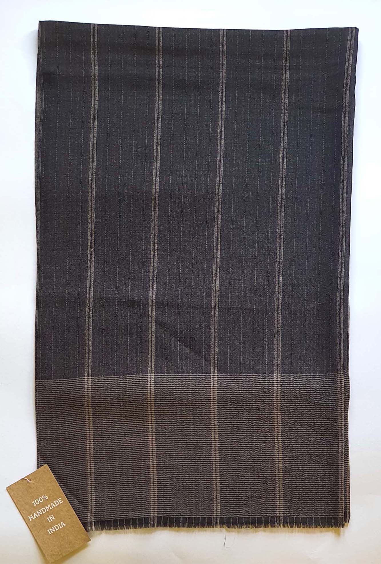 Pashmina Black Checks
