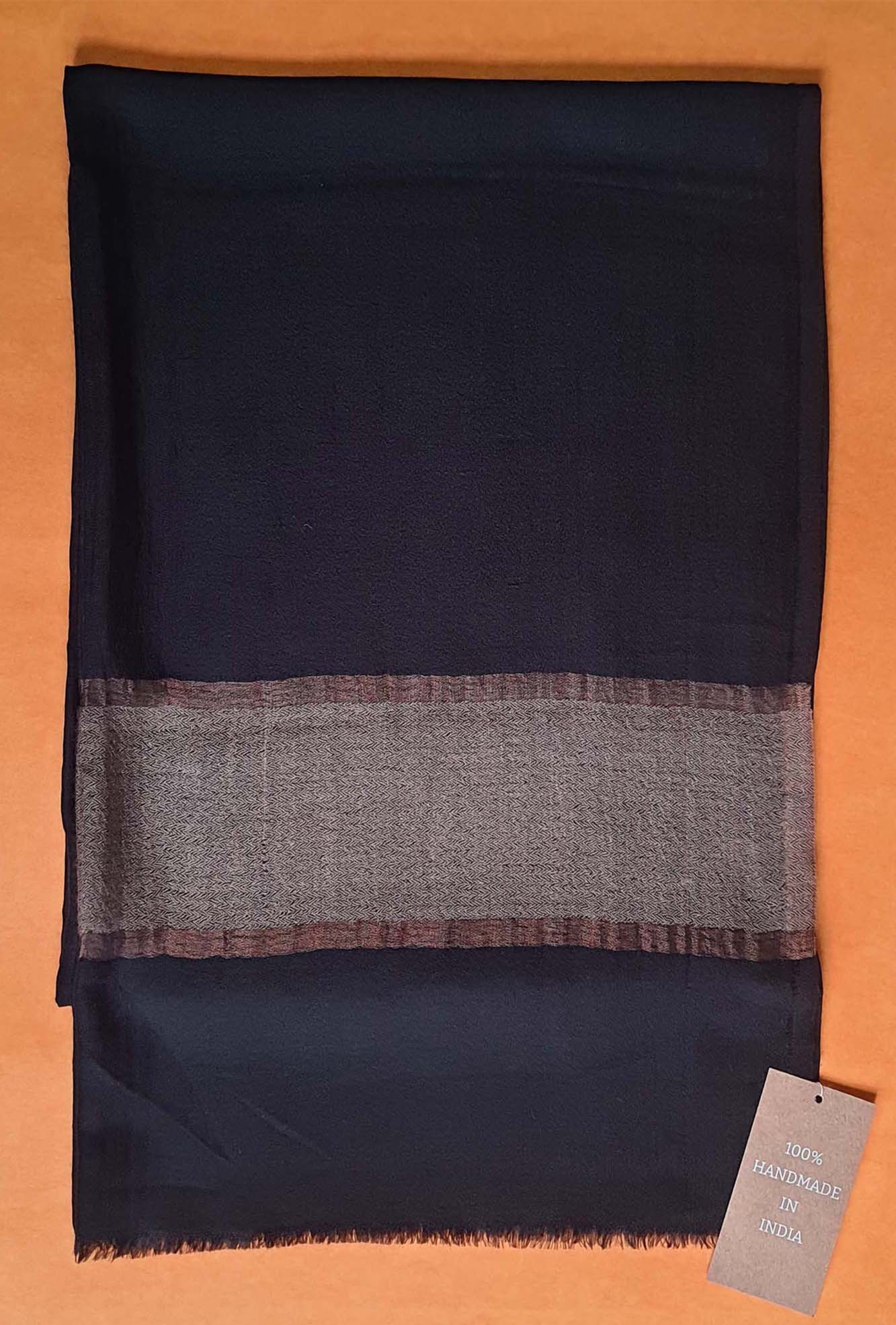 Pashmina Black Border
