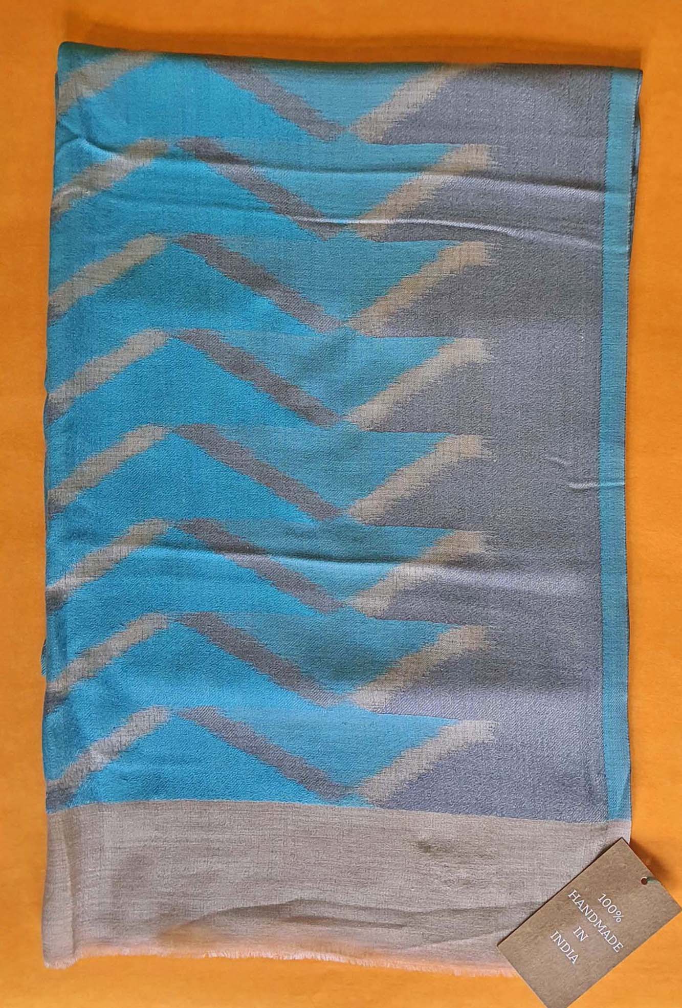 Pashmina Blue Chevron