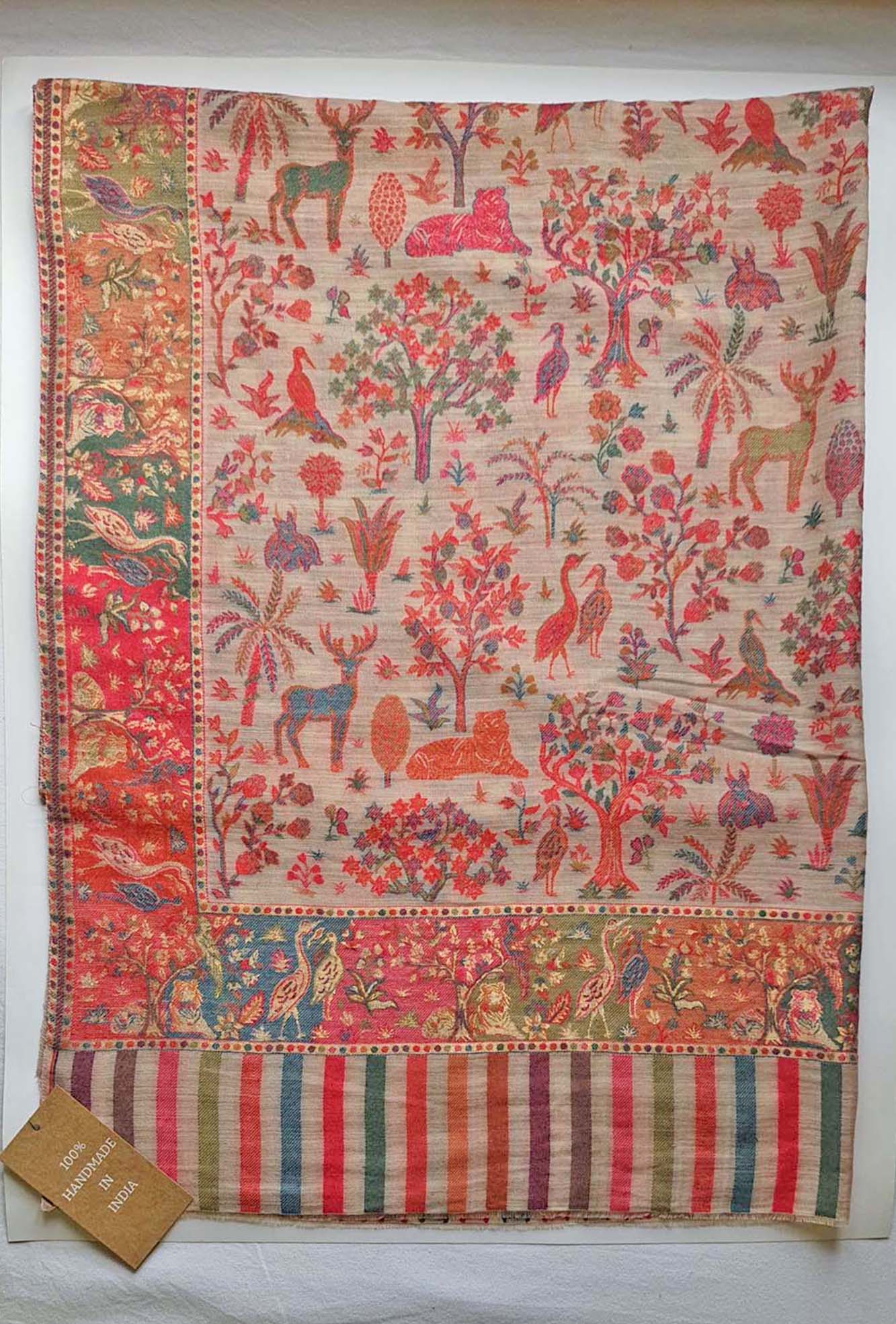 Pashmina Exclusive Gold Zari