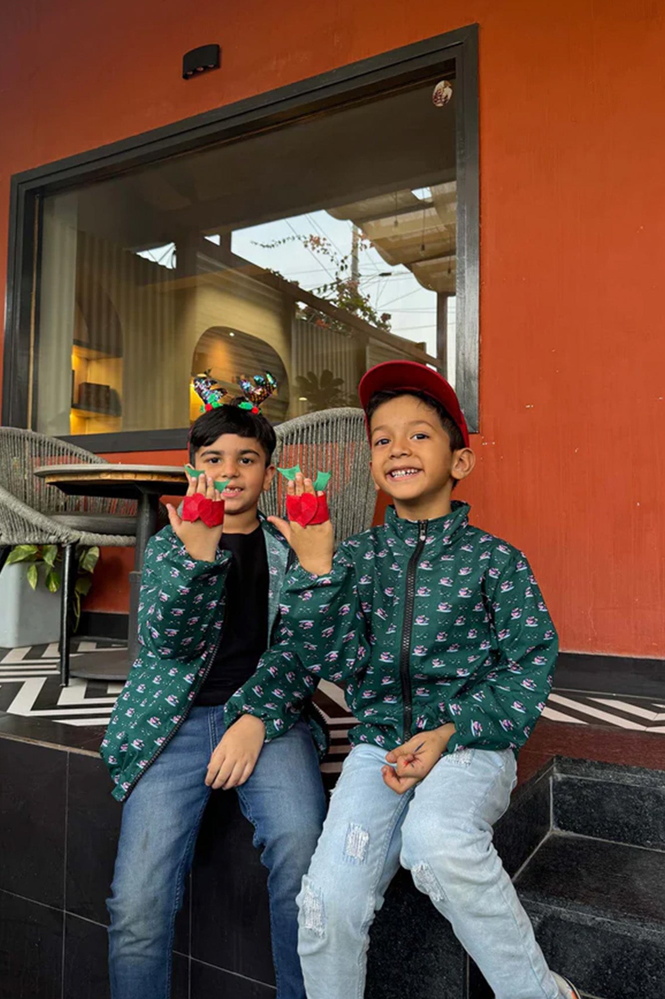 Boys Bomber Jacket Set of 2