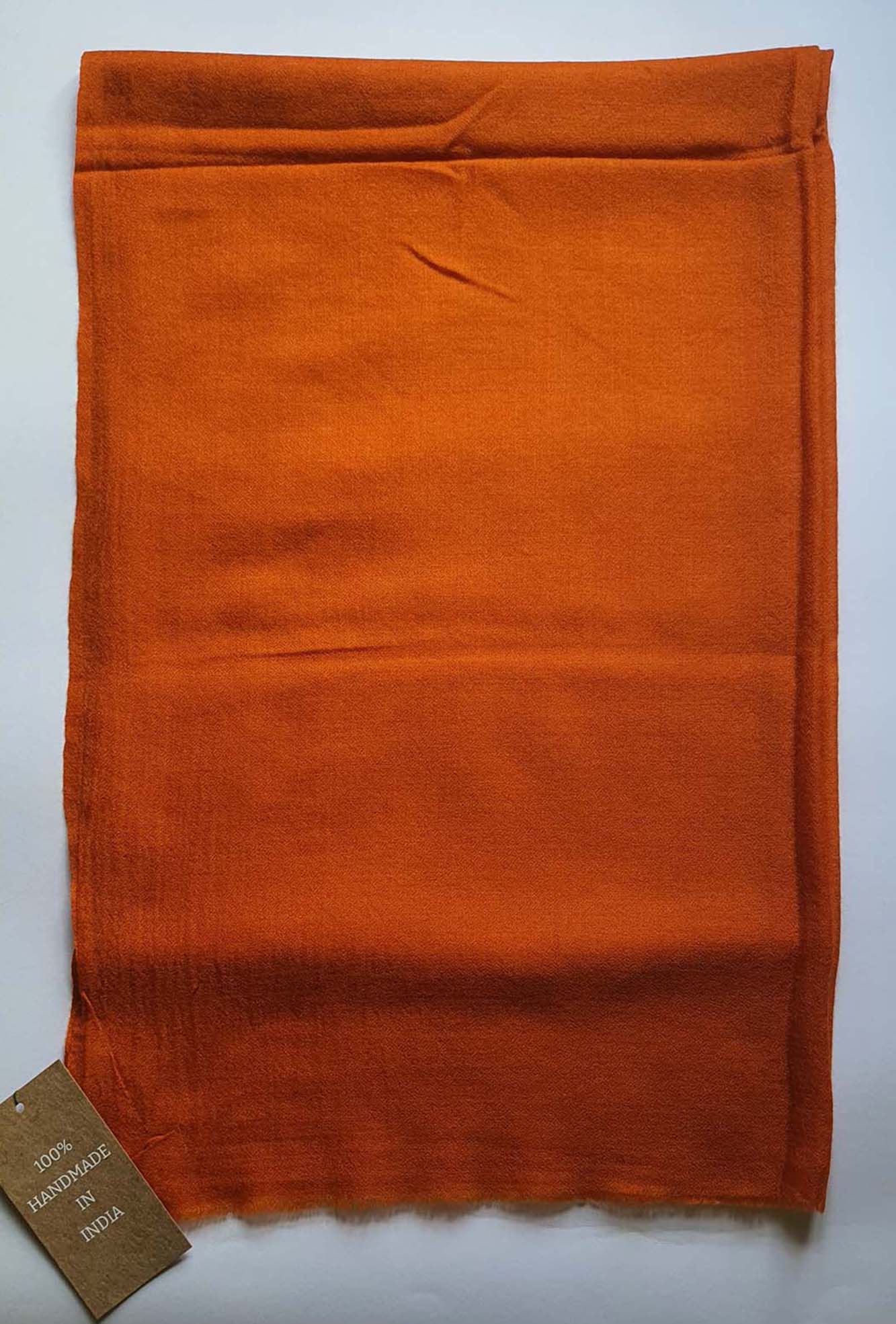 Pashmina Rust Plain