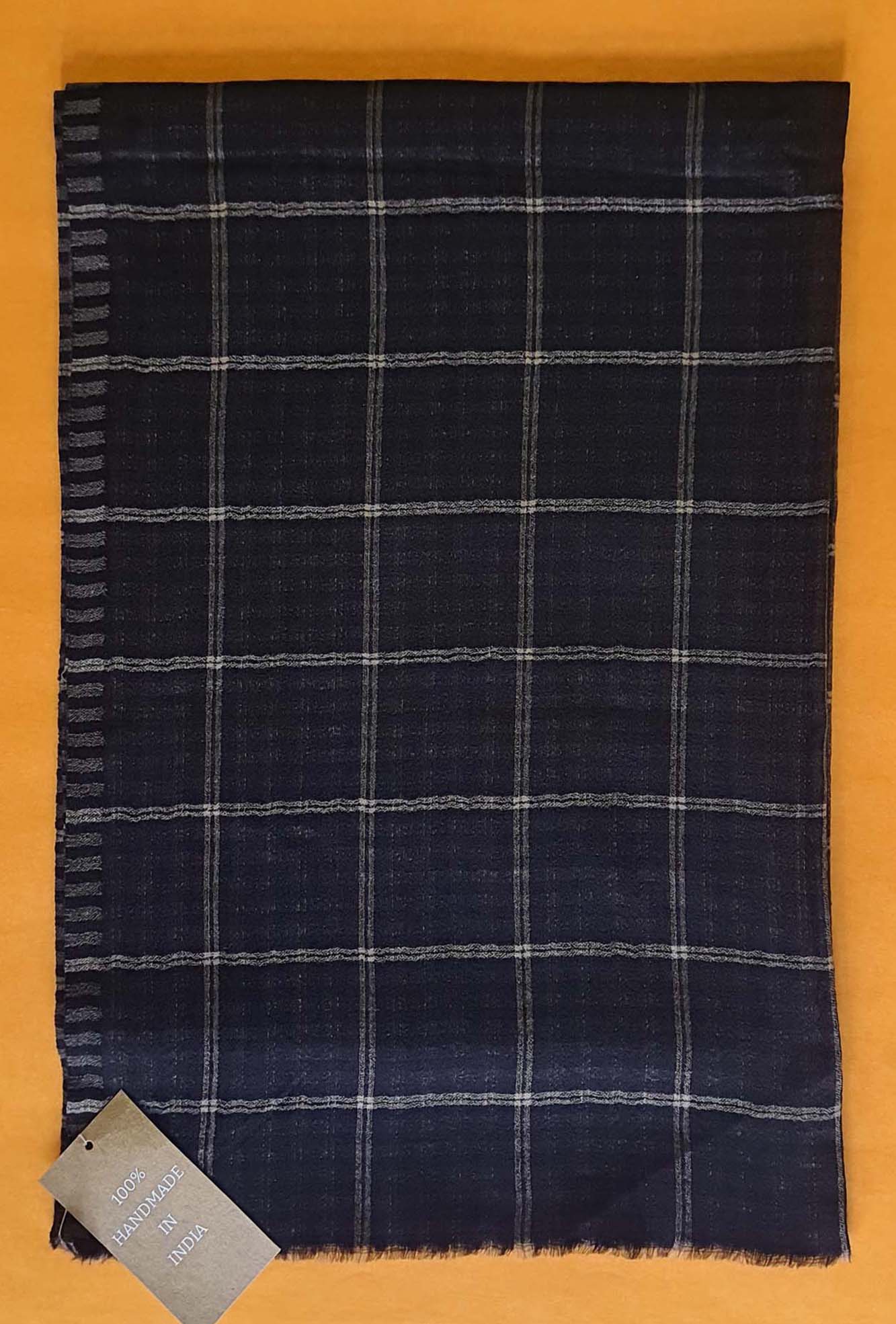 Pashmina Black Checks