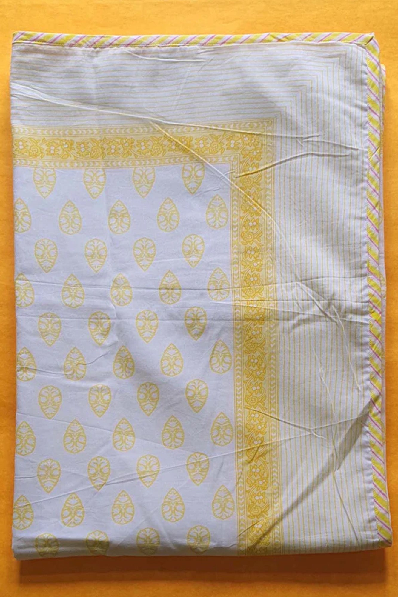 Baby Dohar Yellow Booti