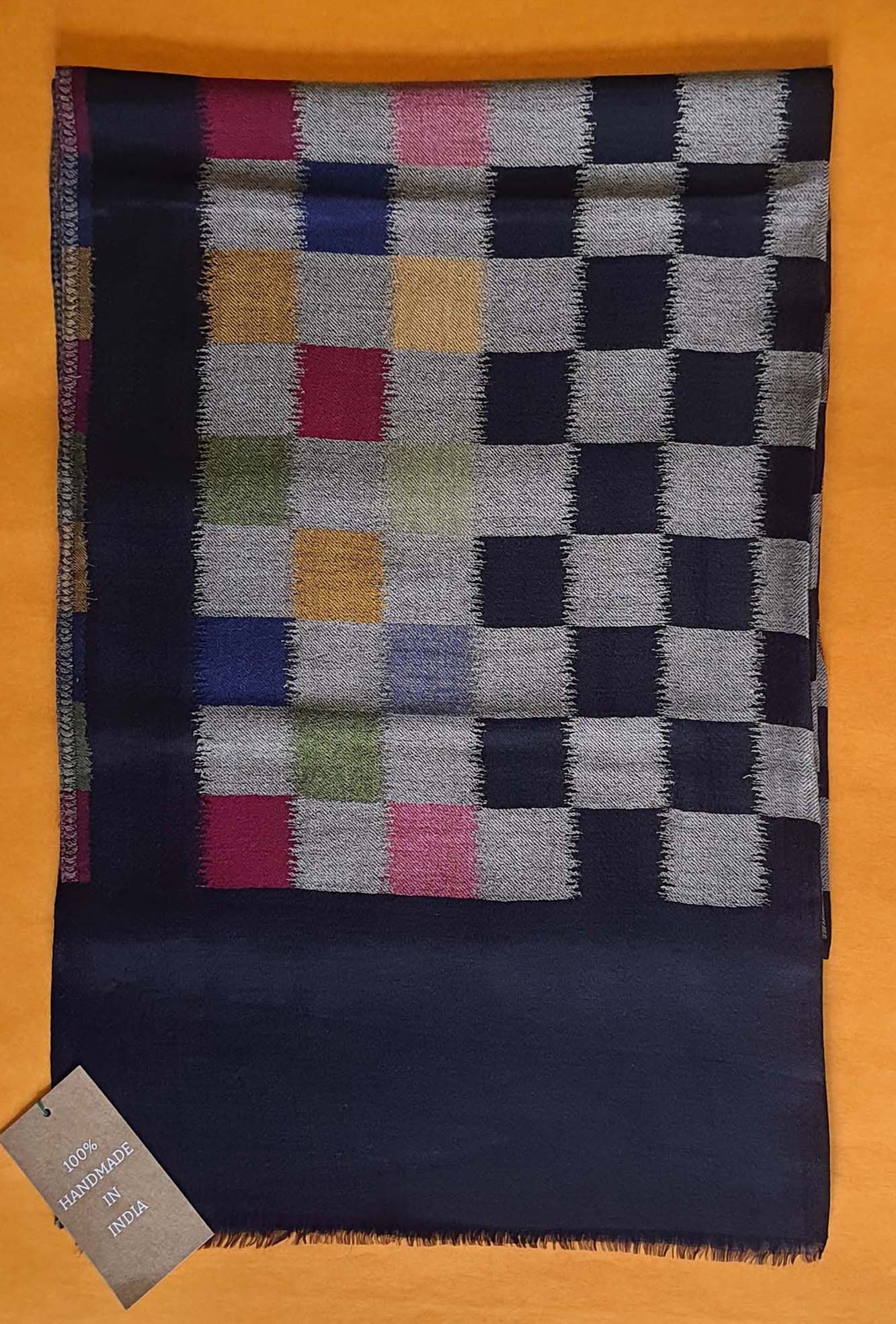 Pashmina Black Checks