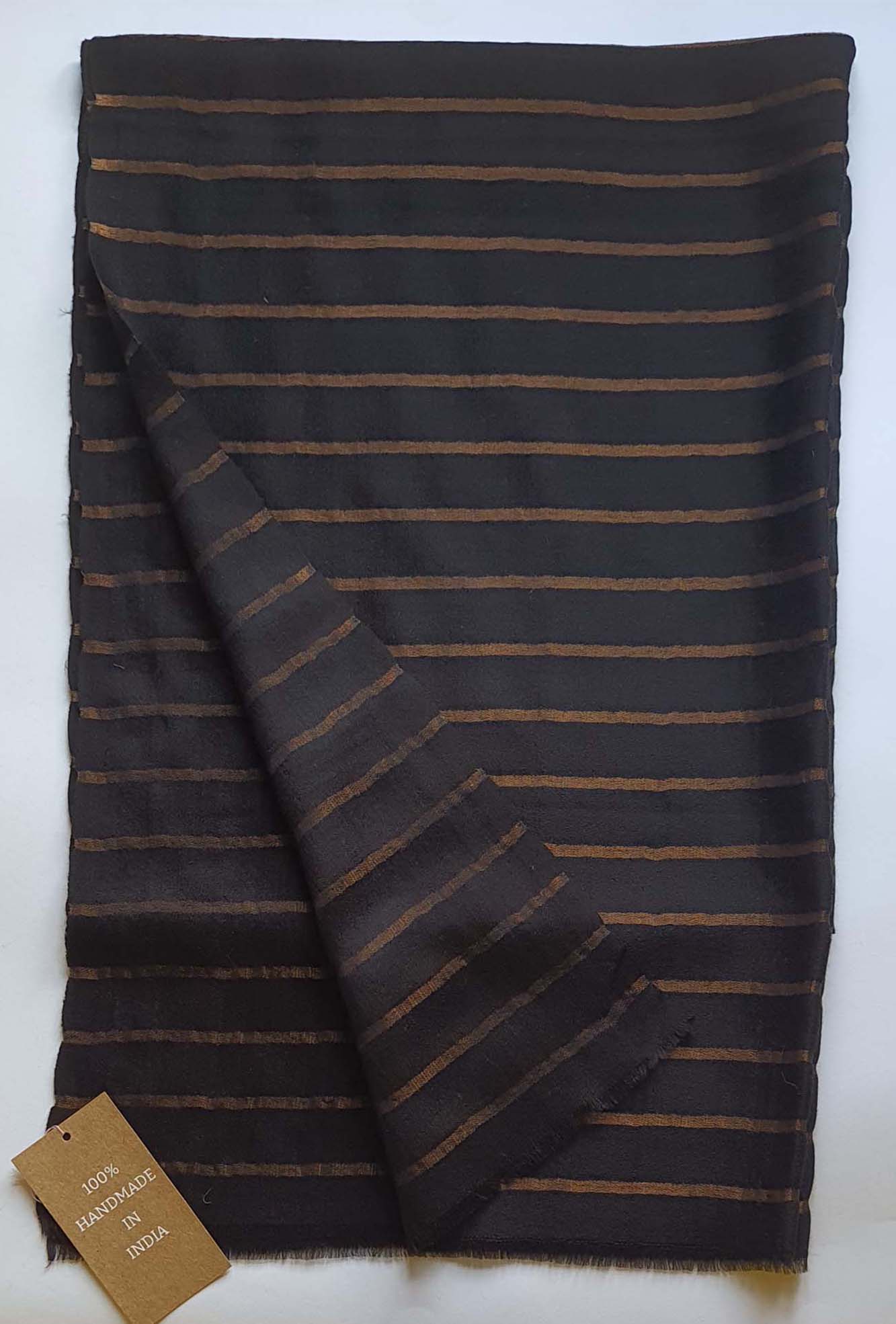 Pashmina Golden Stripes