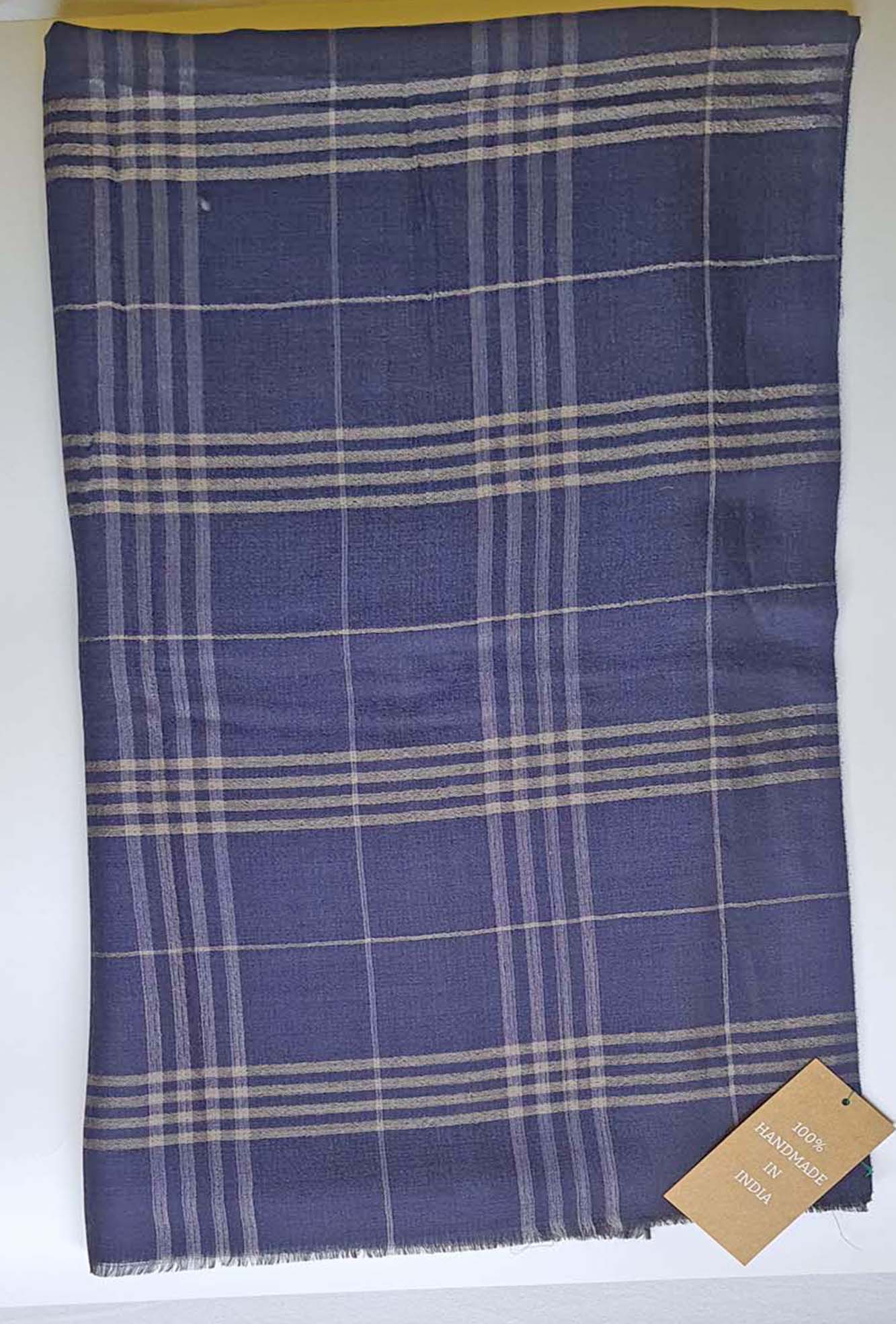 Pashmina Blue Checks