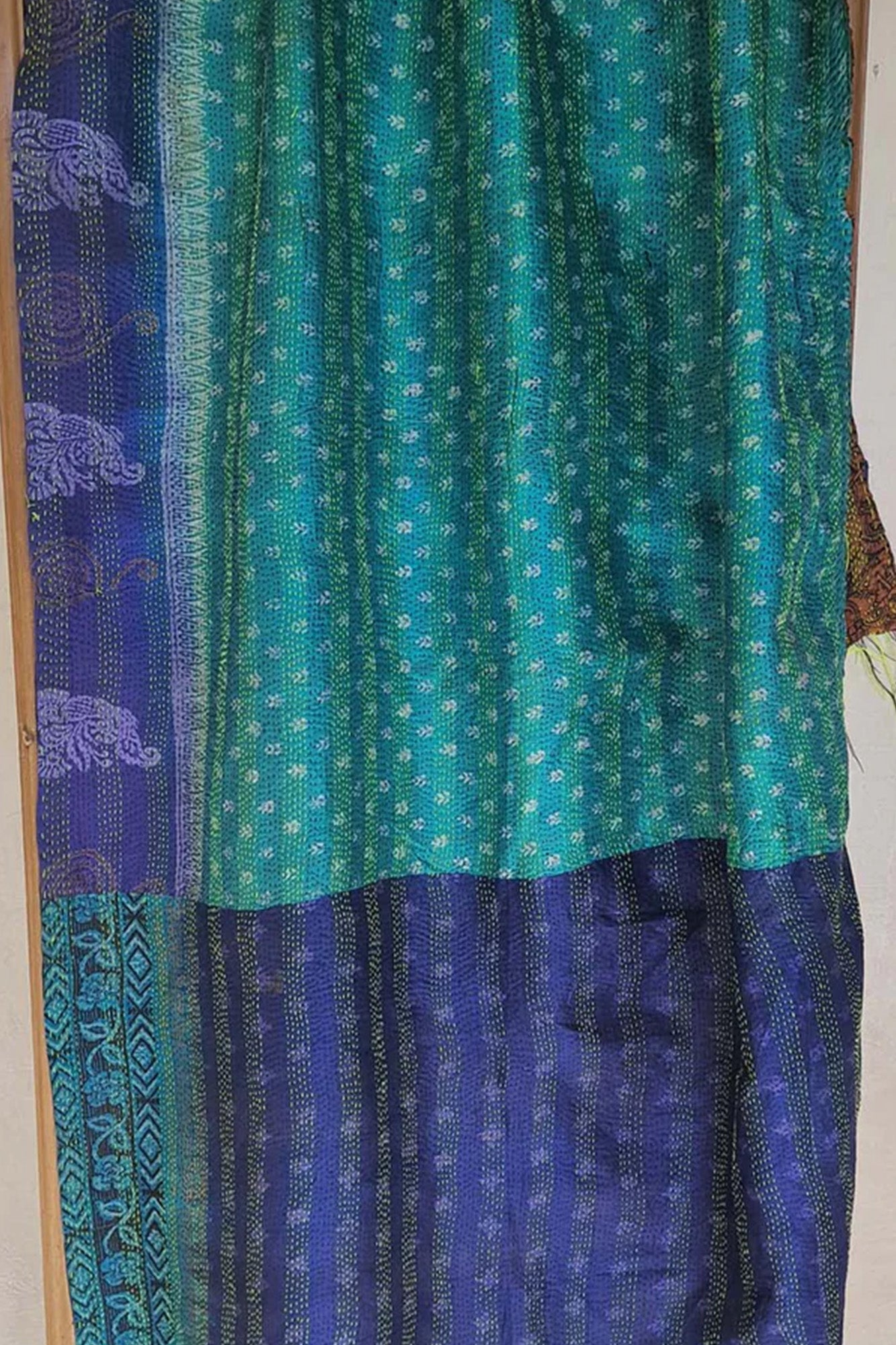Women Dupatta Katha Silk