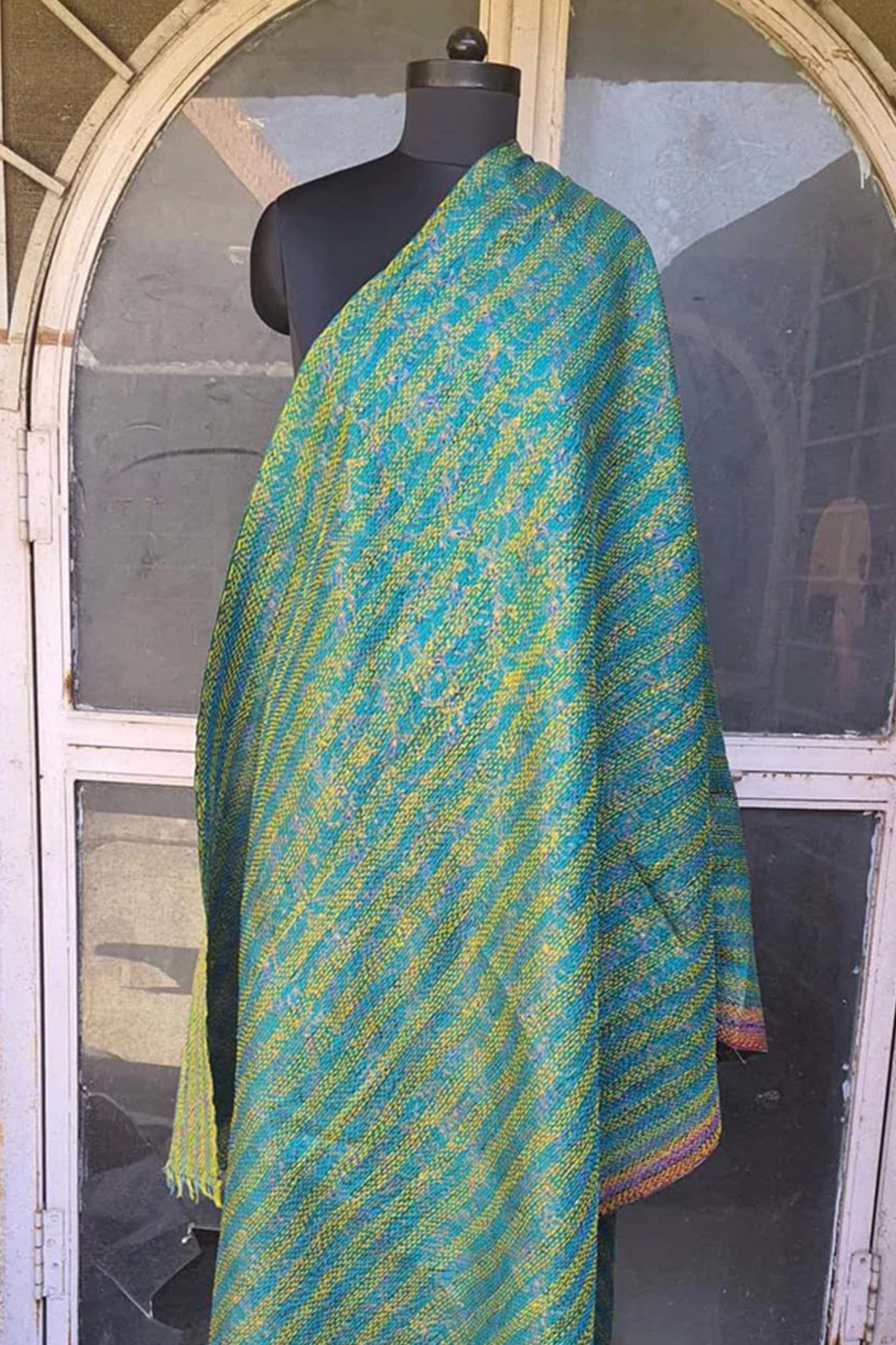 Women Dupatta Katha Silk