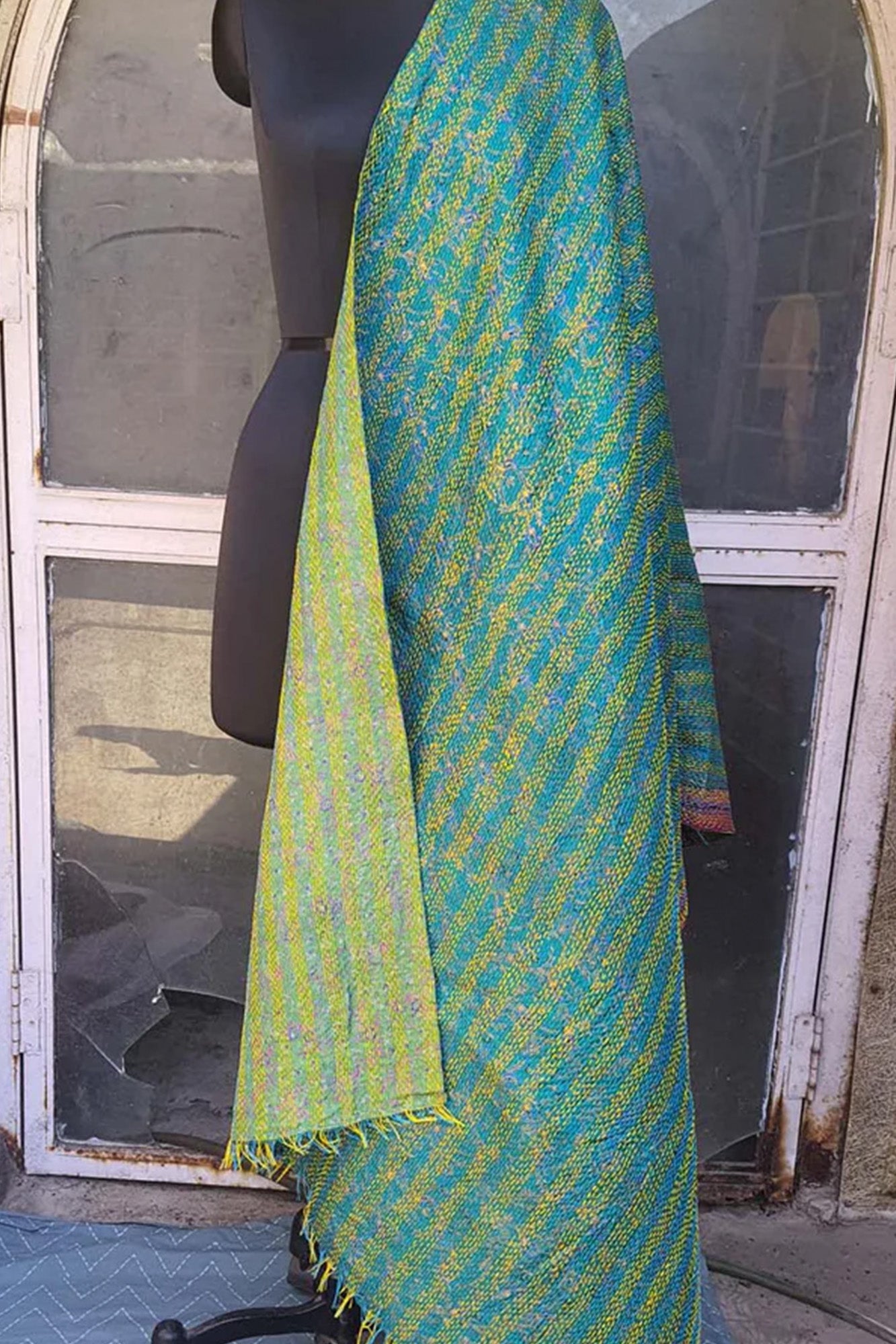 Women Dupatta Katha Silk