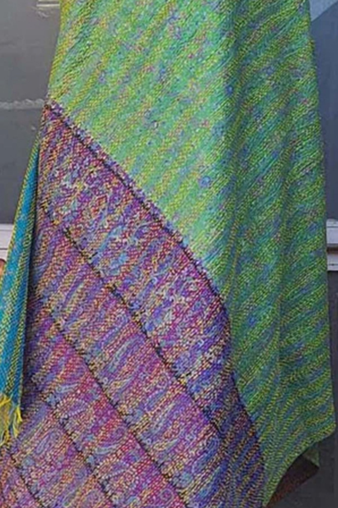 Women Dupatta Katha Silk