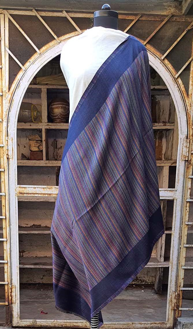 Women Pashmina Stole Multi Bordered