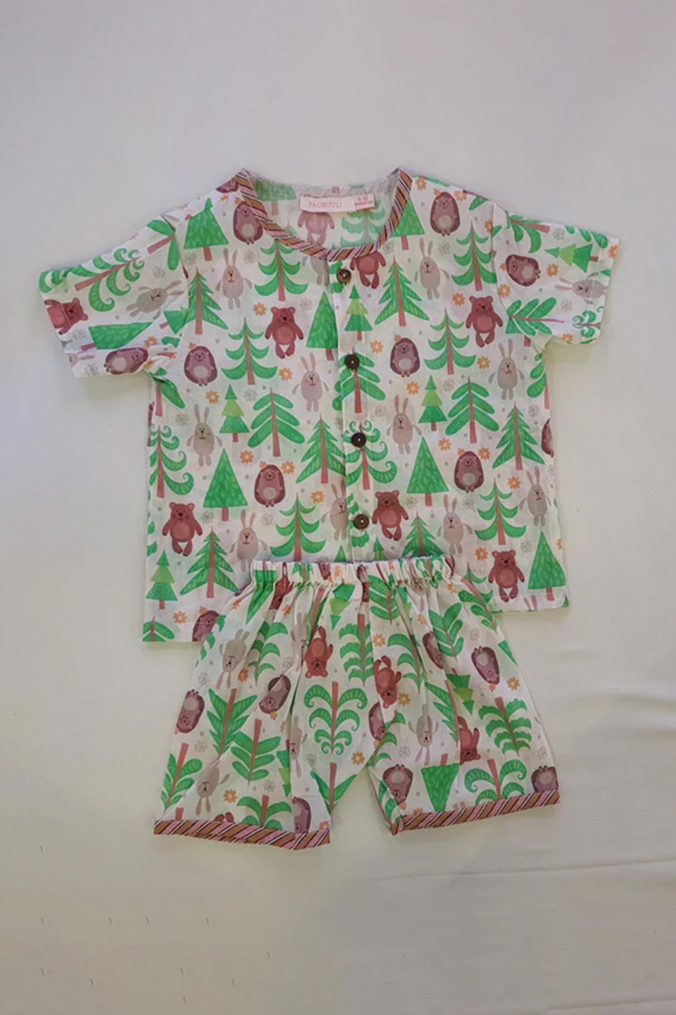 Infant Front Open Top With Shorts