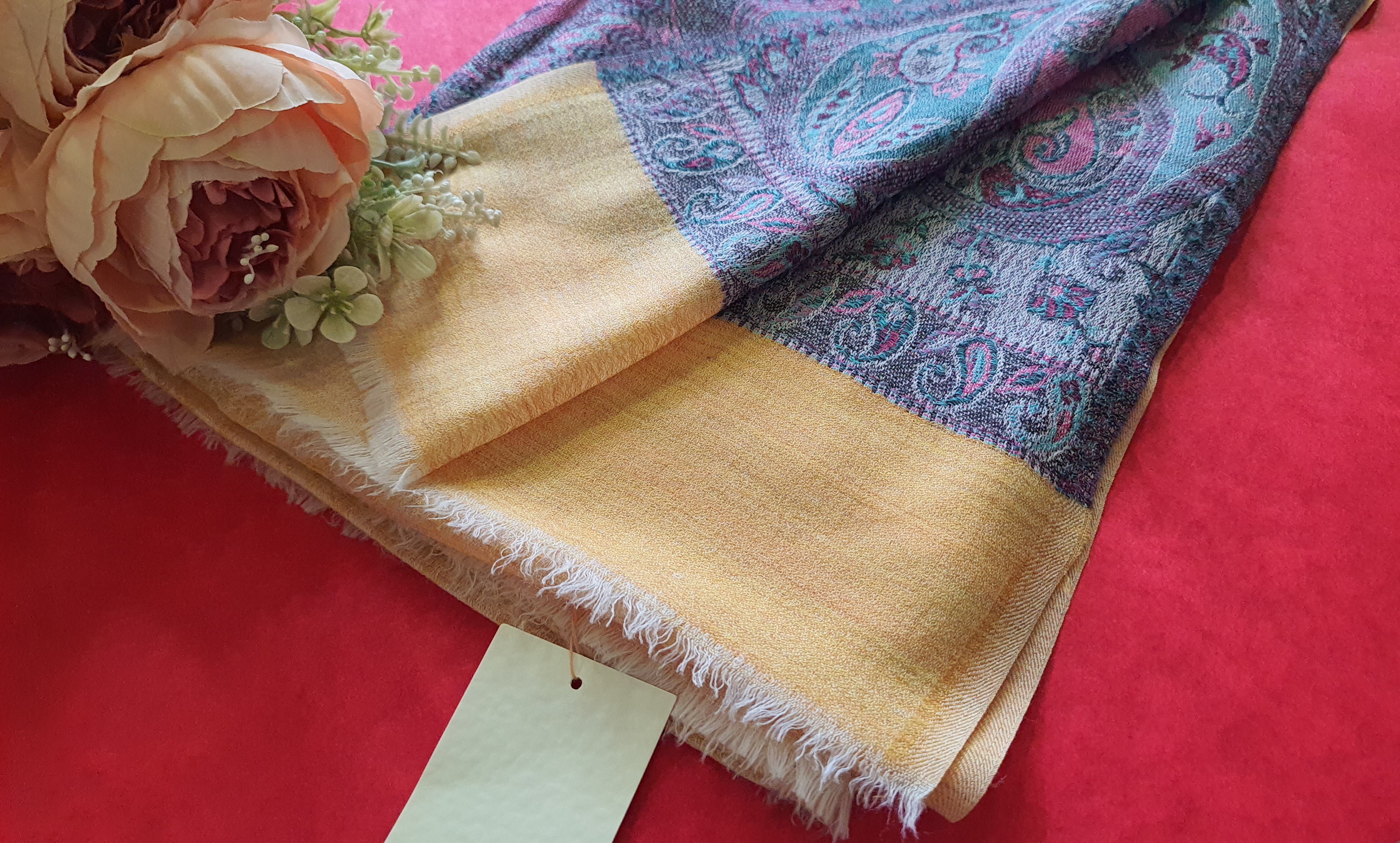 Women Pashmina Stole Self Textured