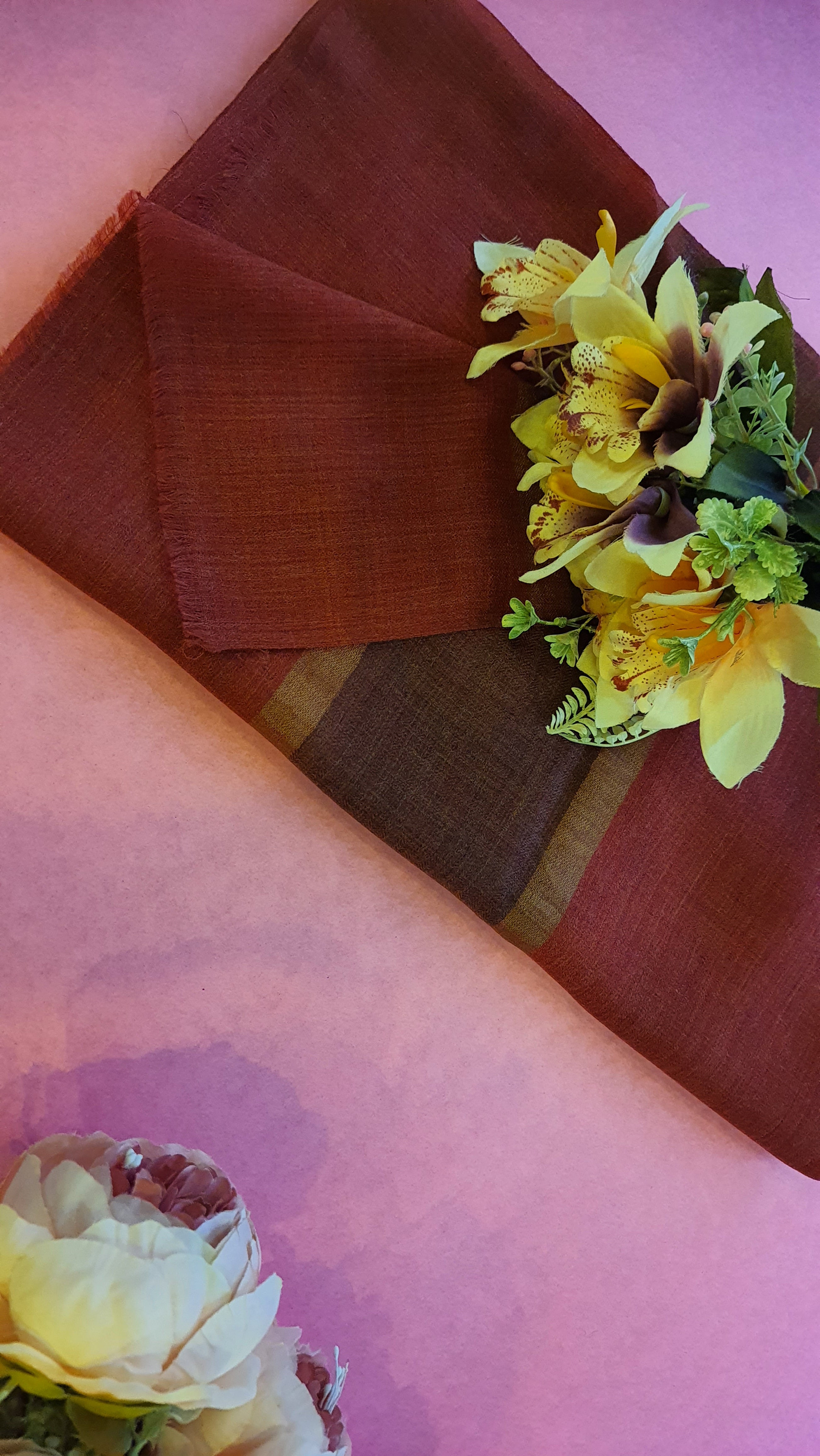 Women Pashmina Stole Self Textured