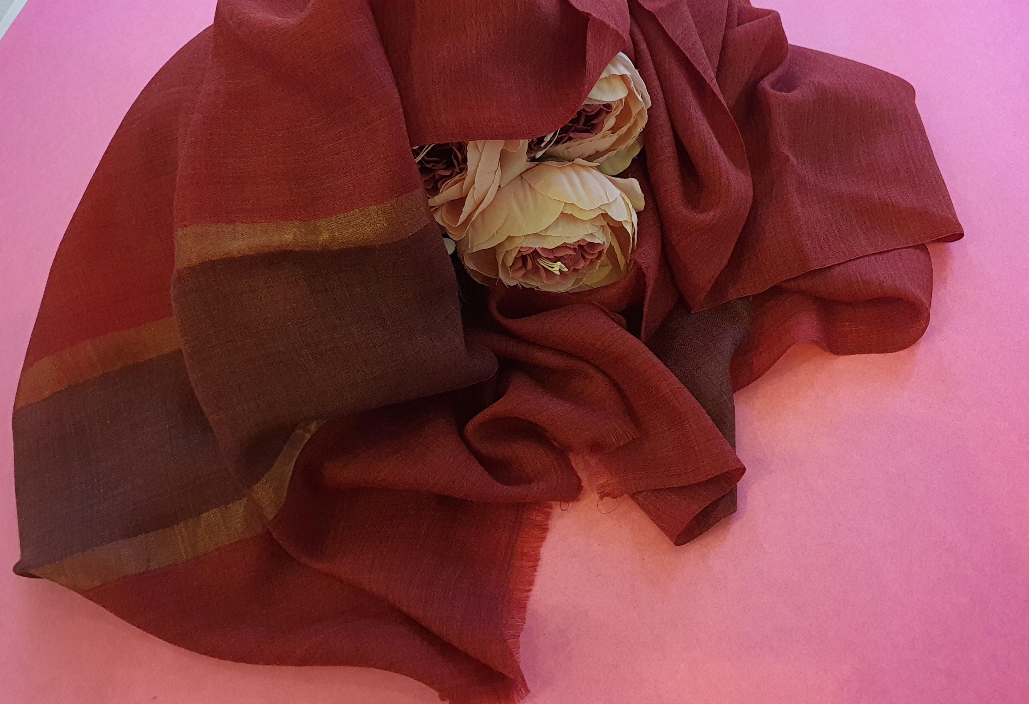 Women Pashmina Stole Self Textured