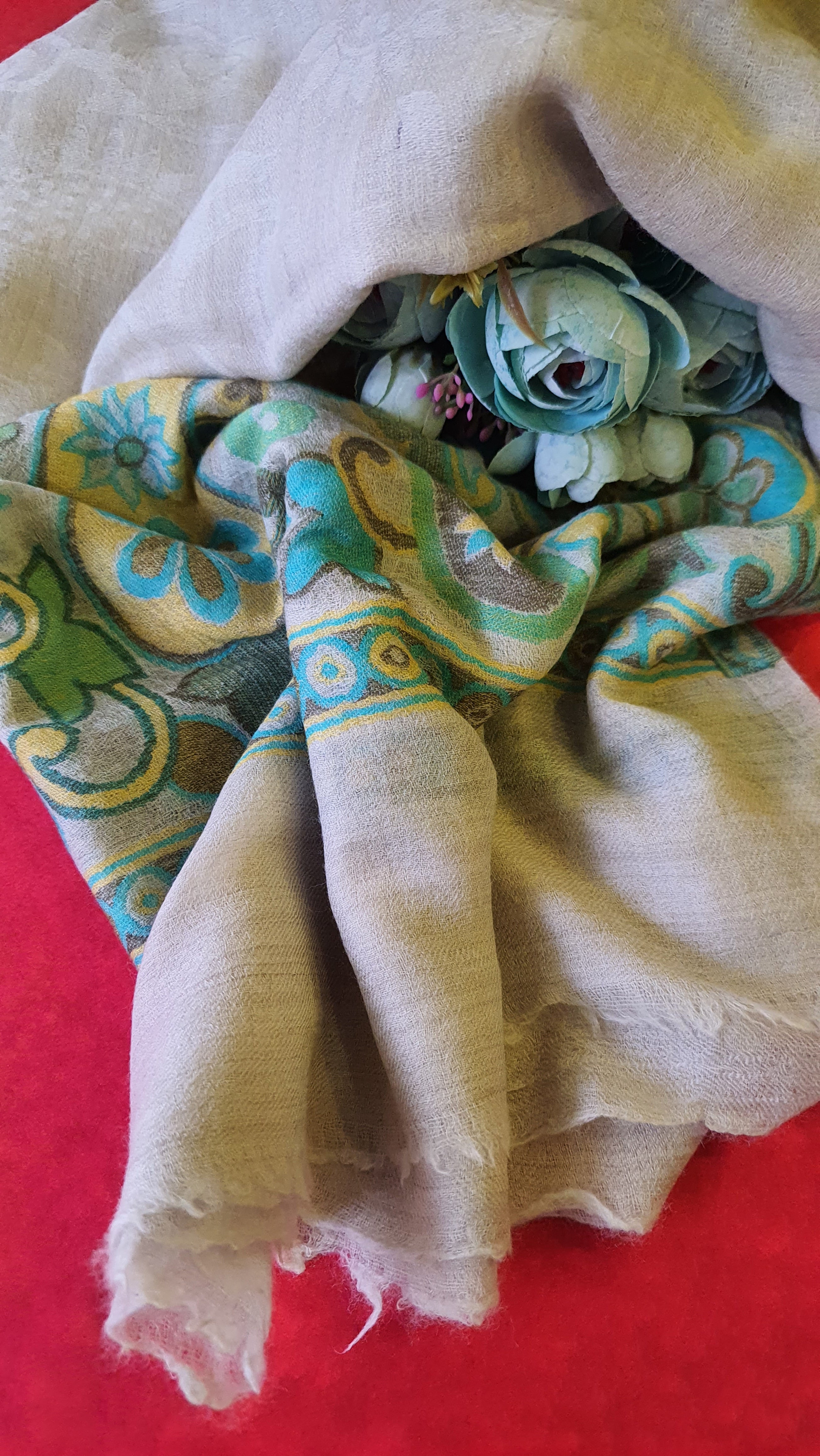 Women Pashmina Stole Self Textured