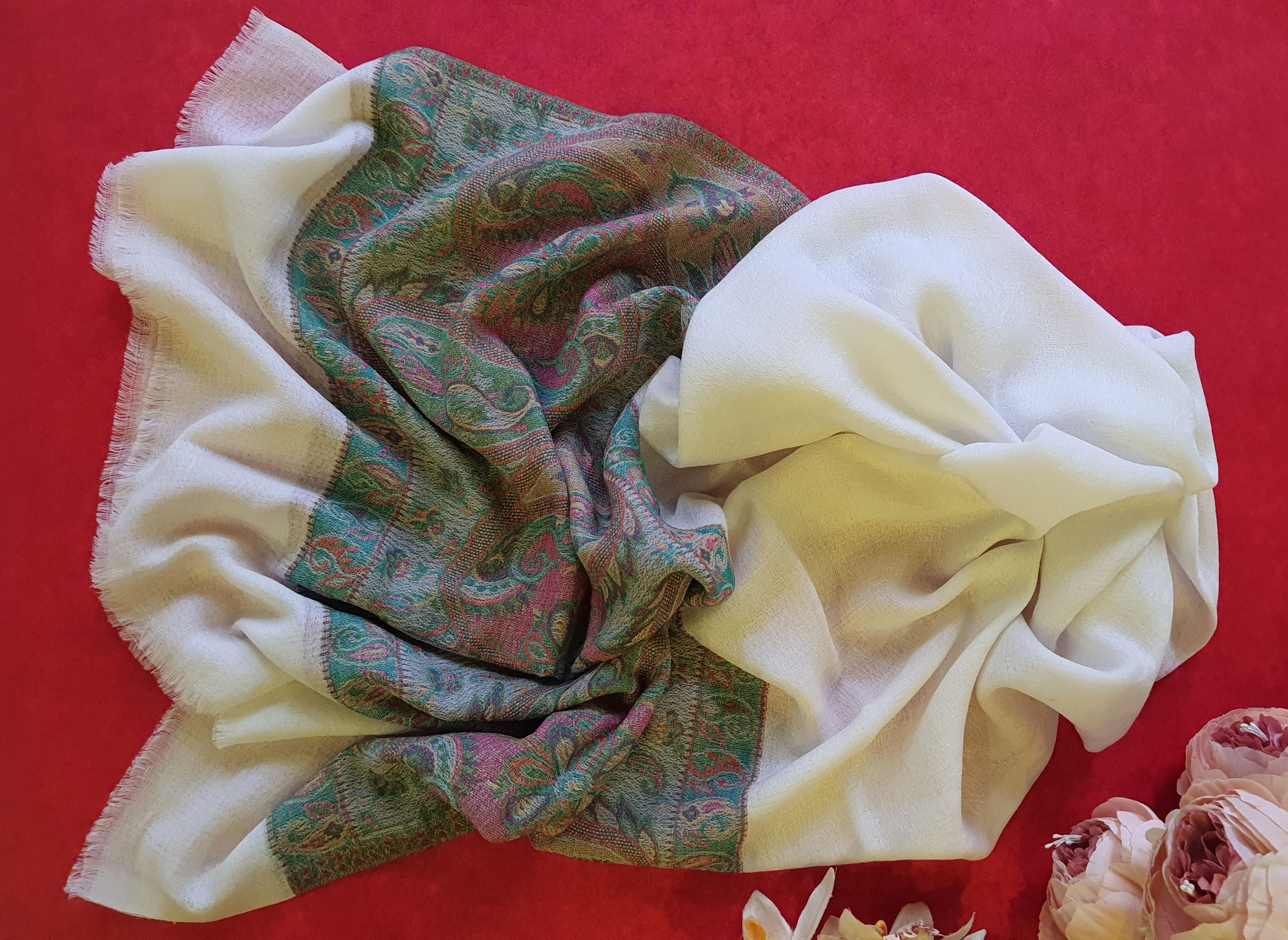 Women Pashmina Stole Self Textured