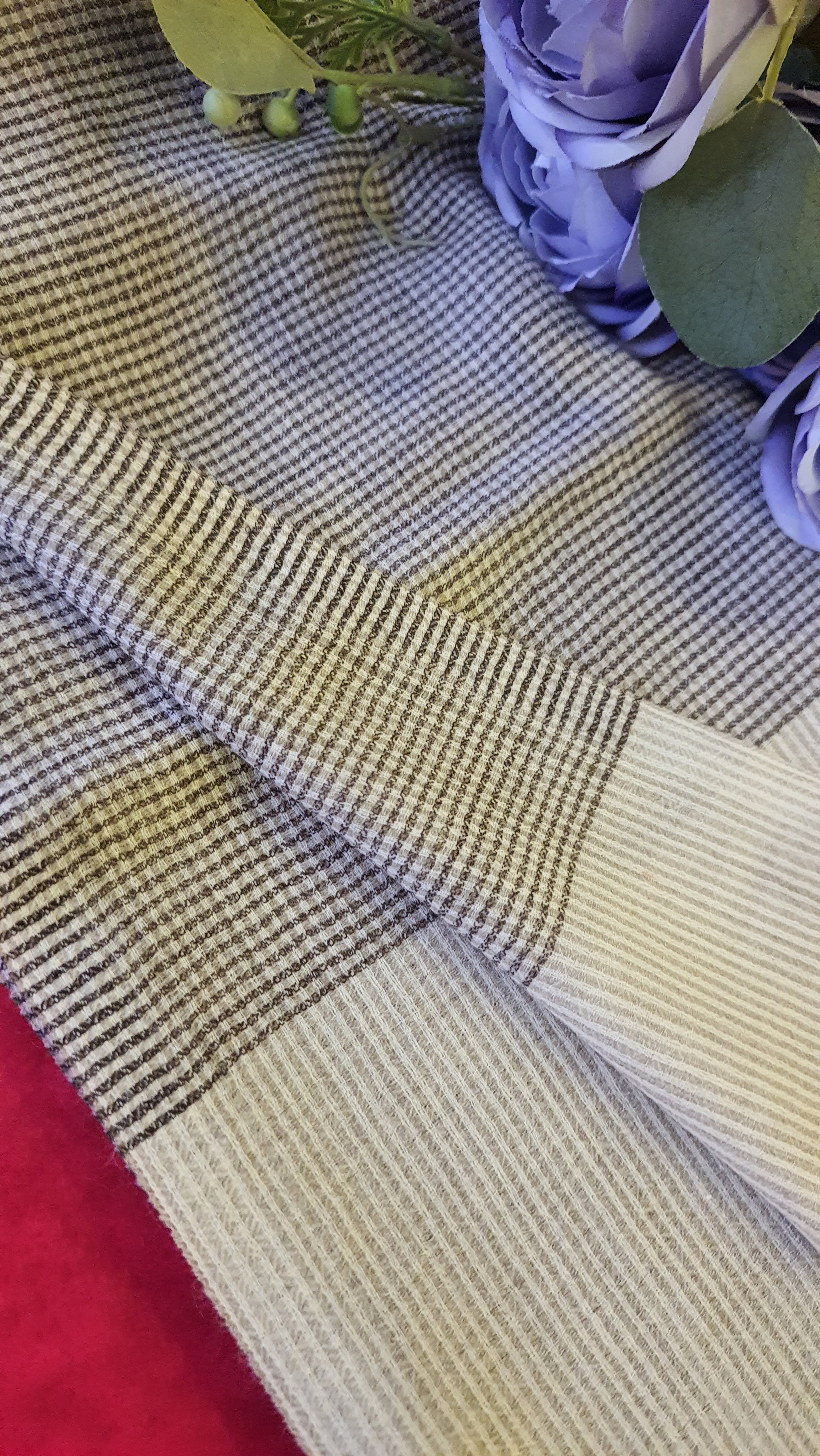 Pashmina Khadi Self Textured