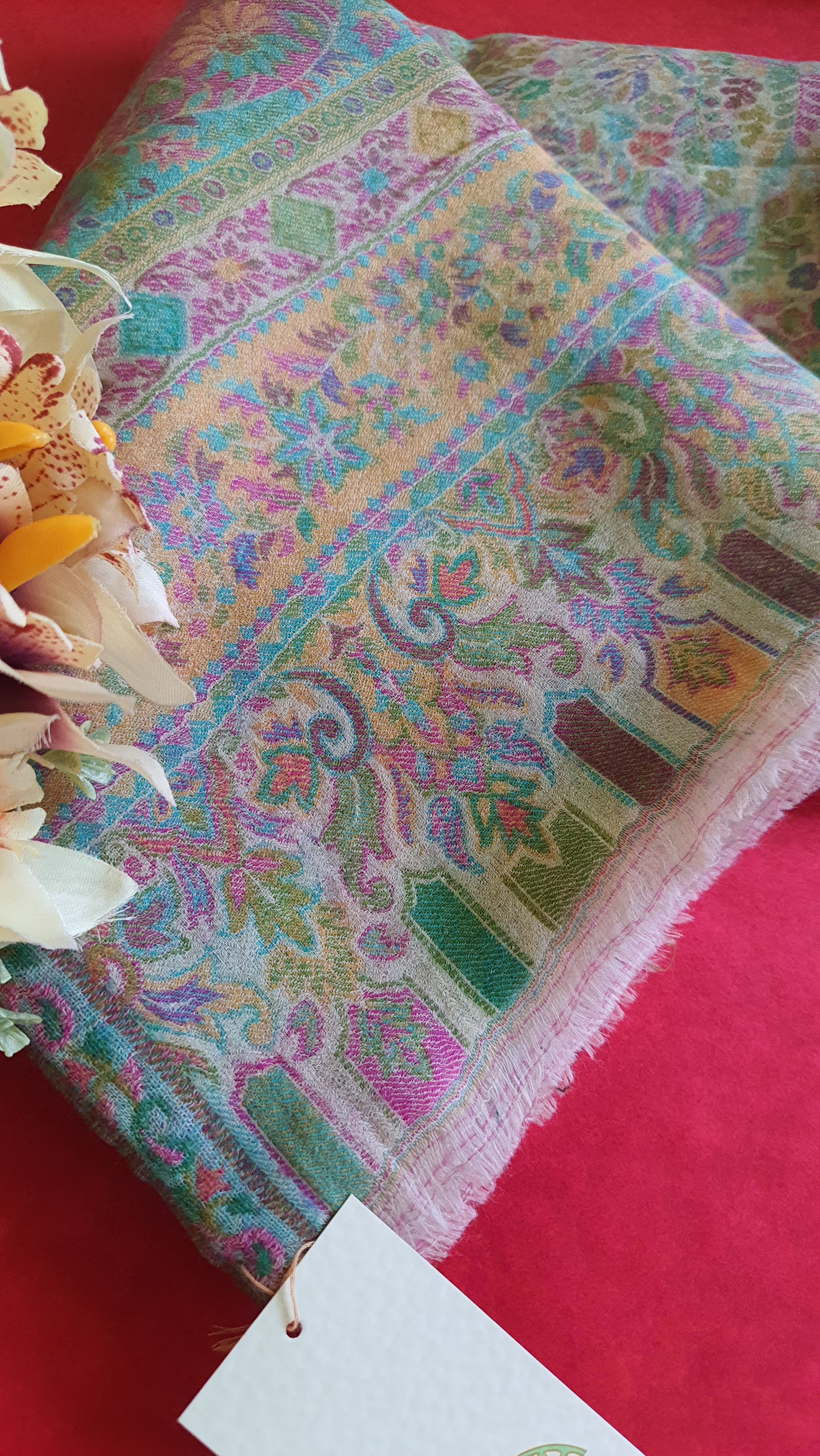 Pashmina Kani Woven Shawl