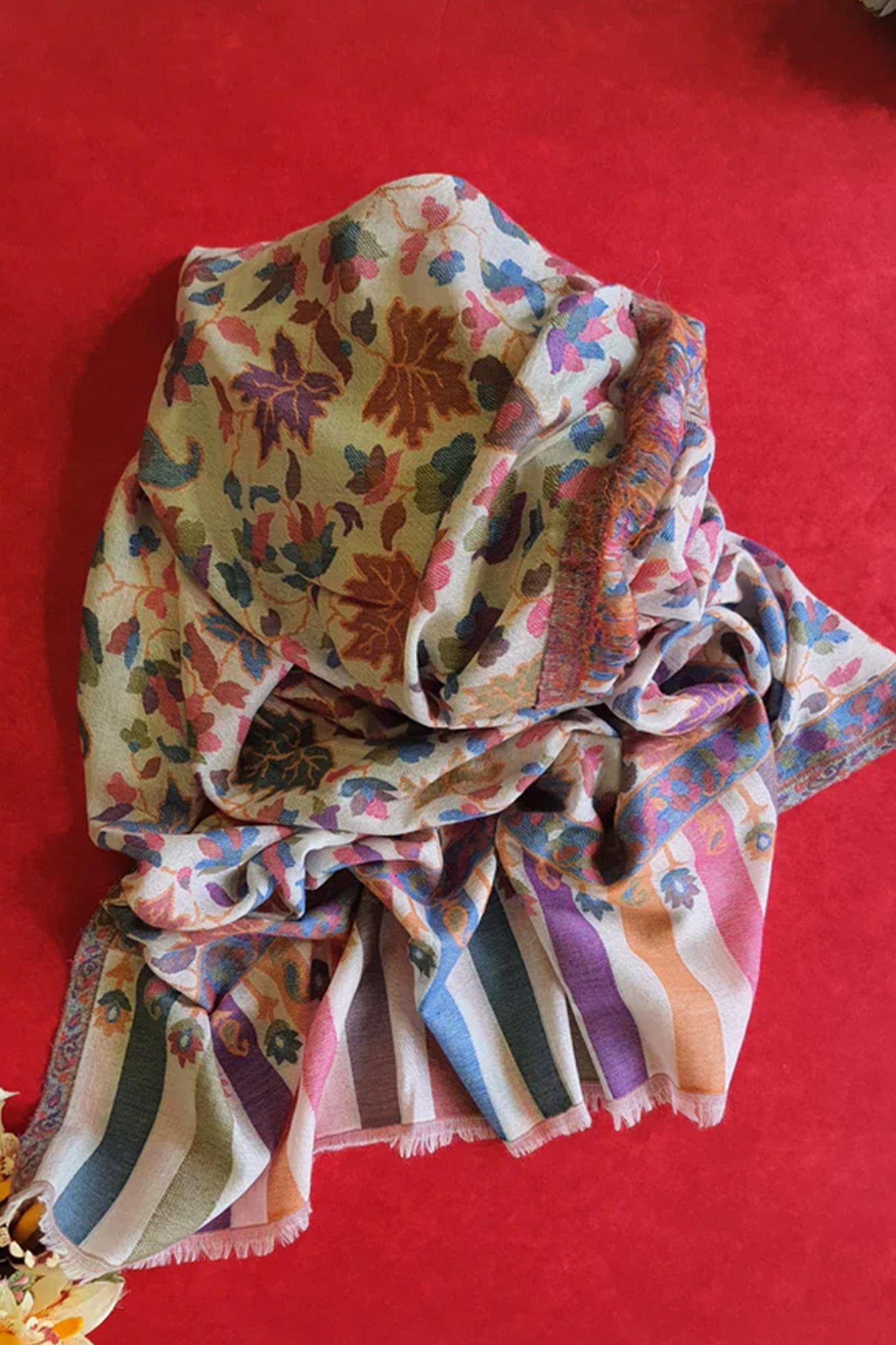 Pashmina Kani Woven Shawl