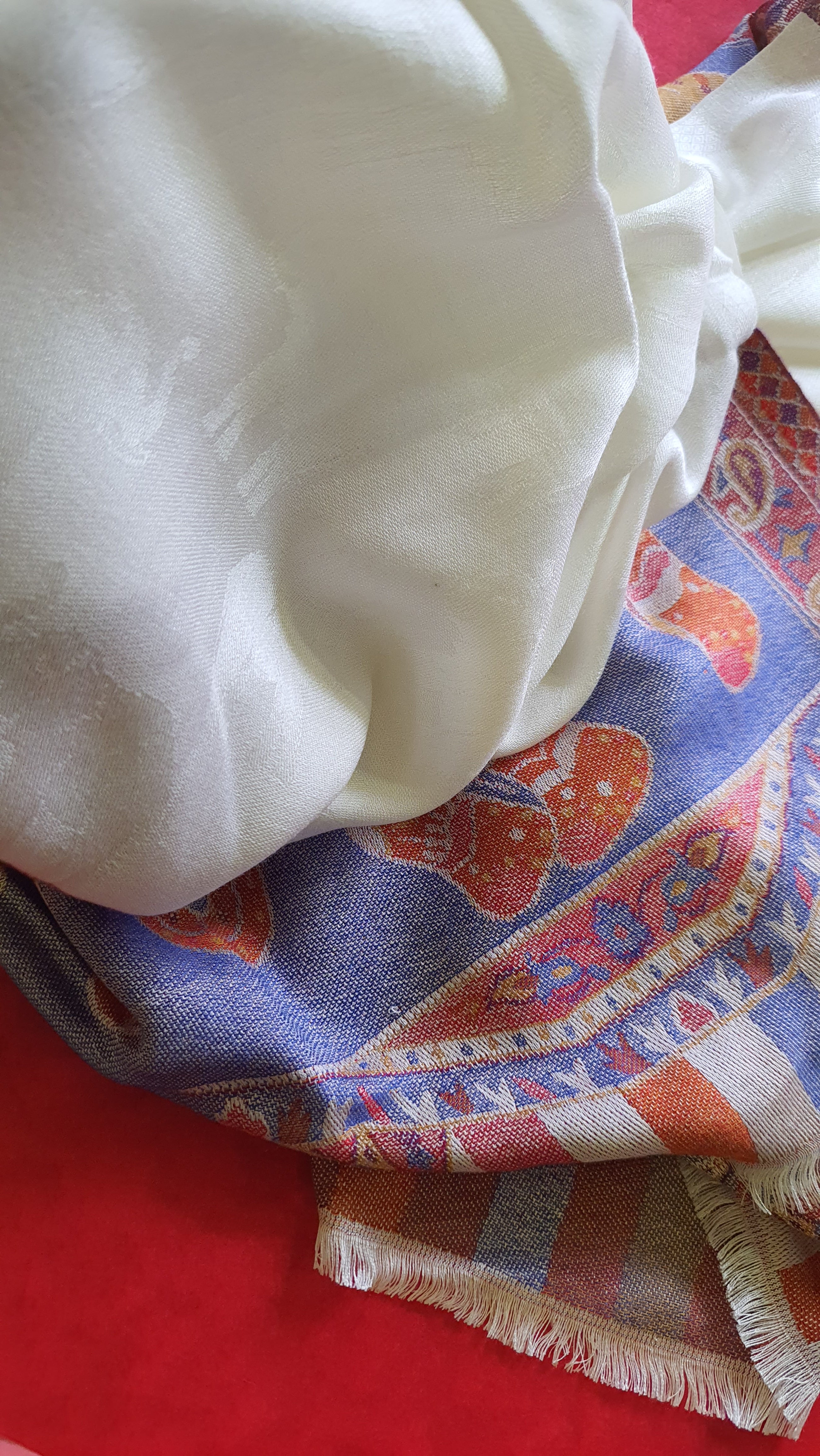 Women Stole Royal Jacquard