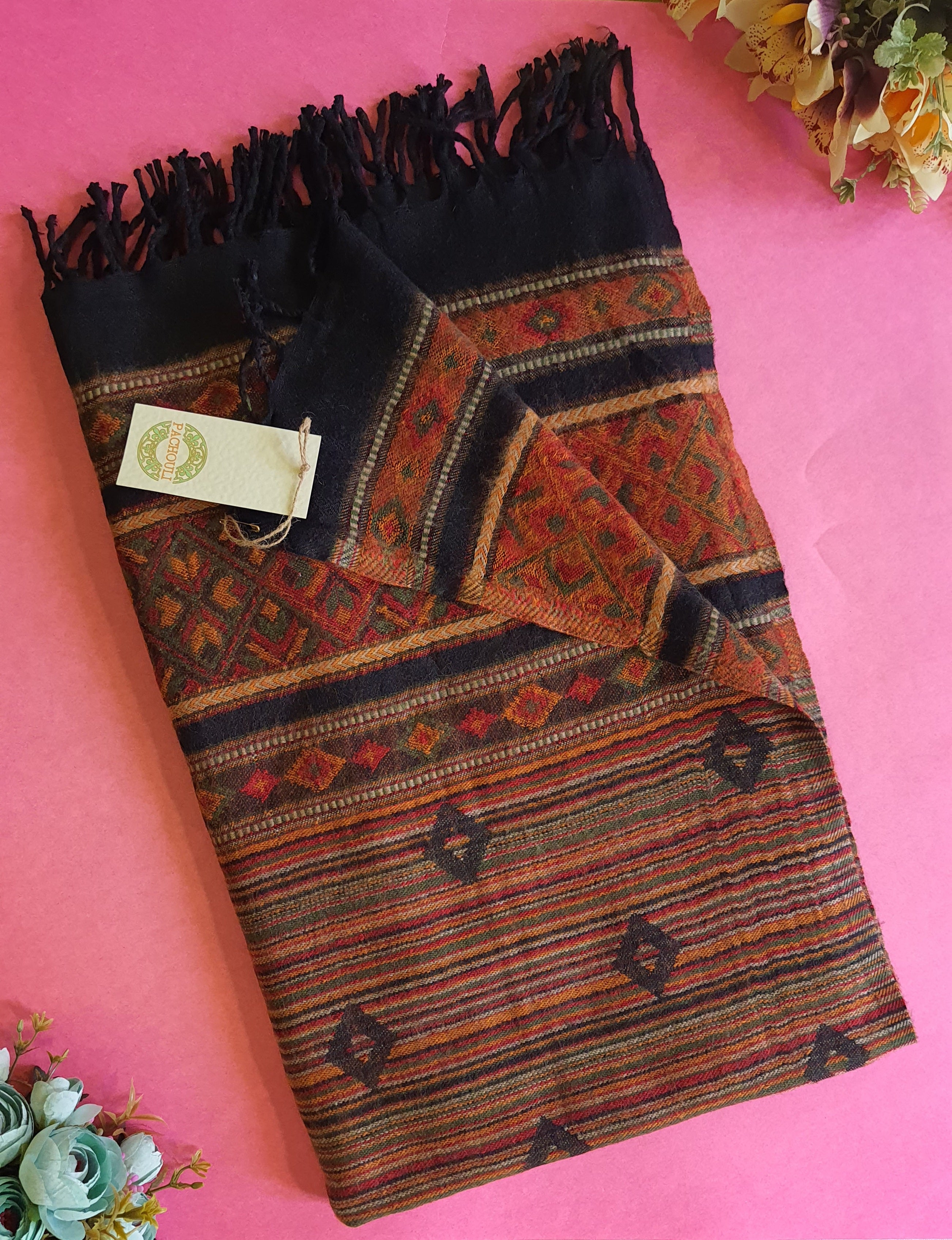 Hand Woven Woolen Shawl