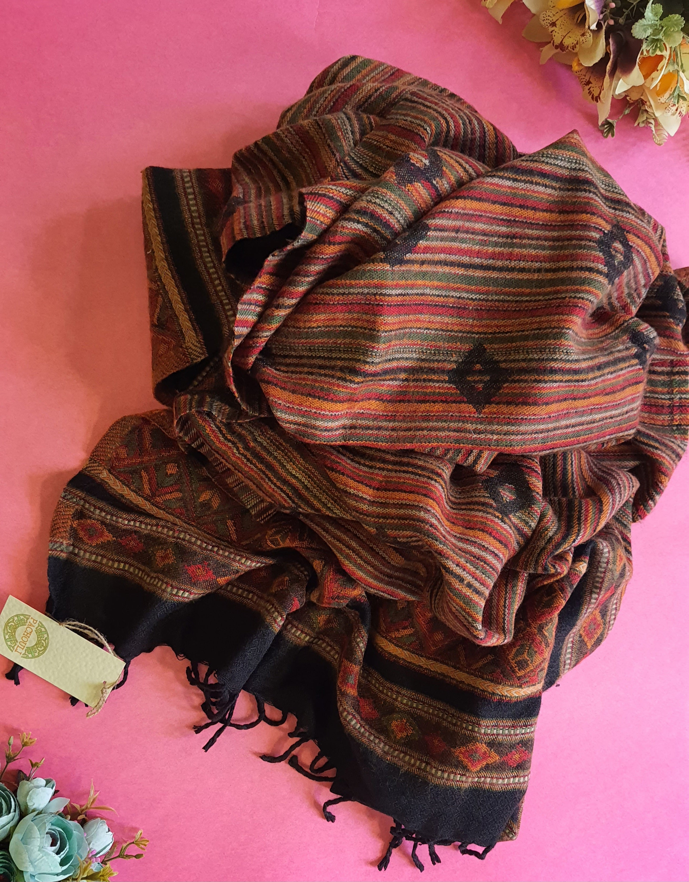 Hand Woven Woolen Shawl