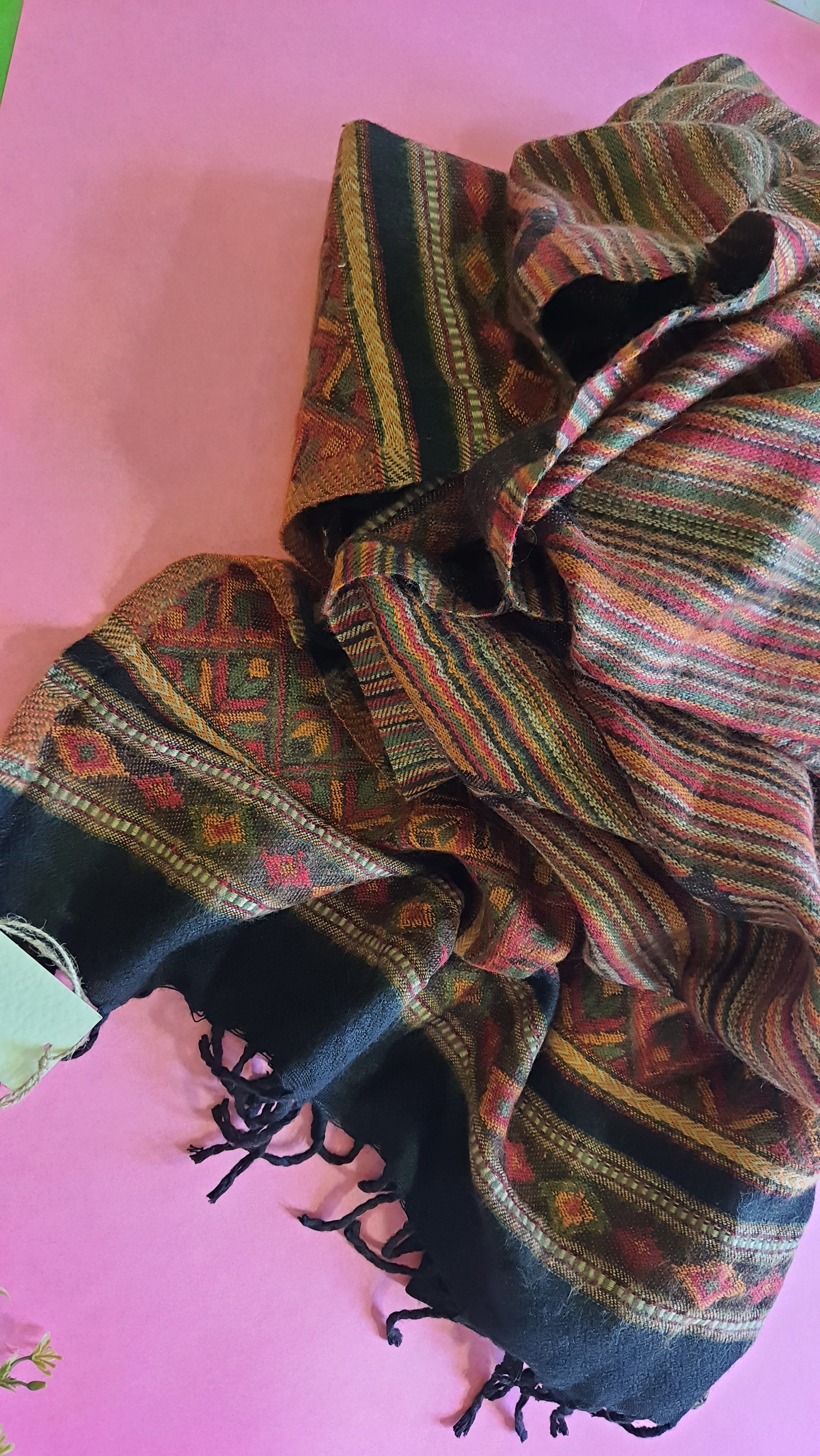 Hand Woven Woolen Shawl