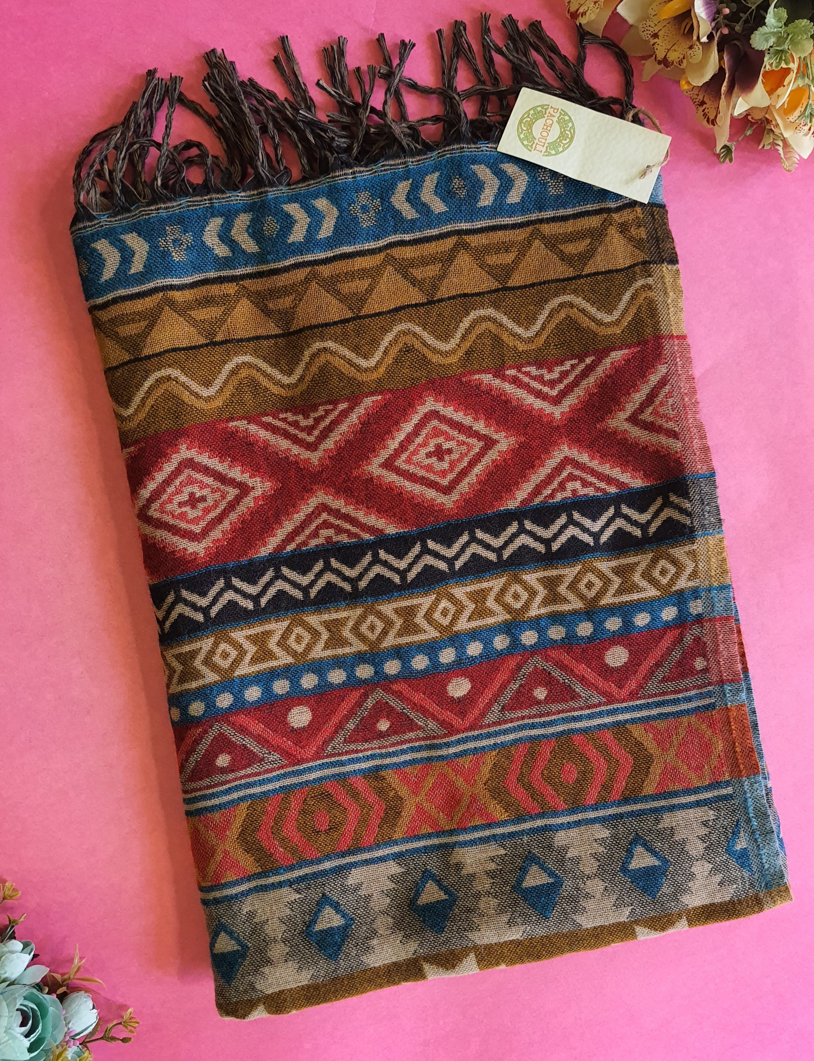 Hand Woven Woolen Shawl