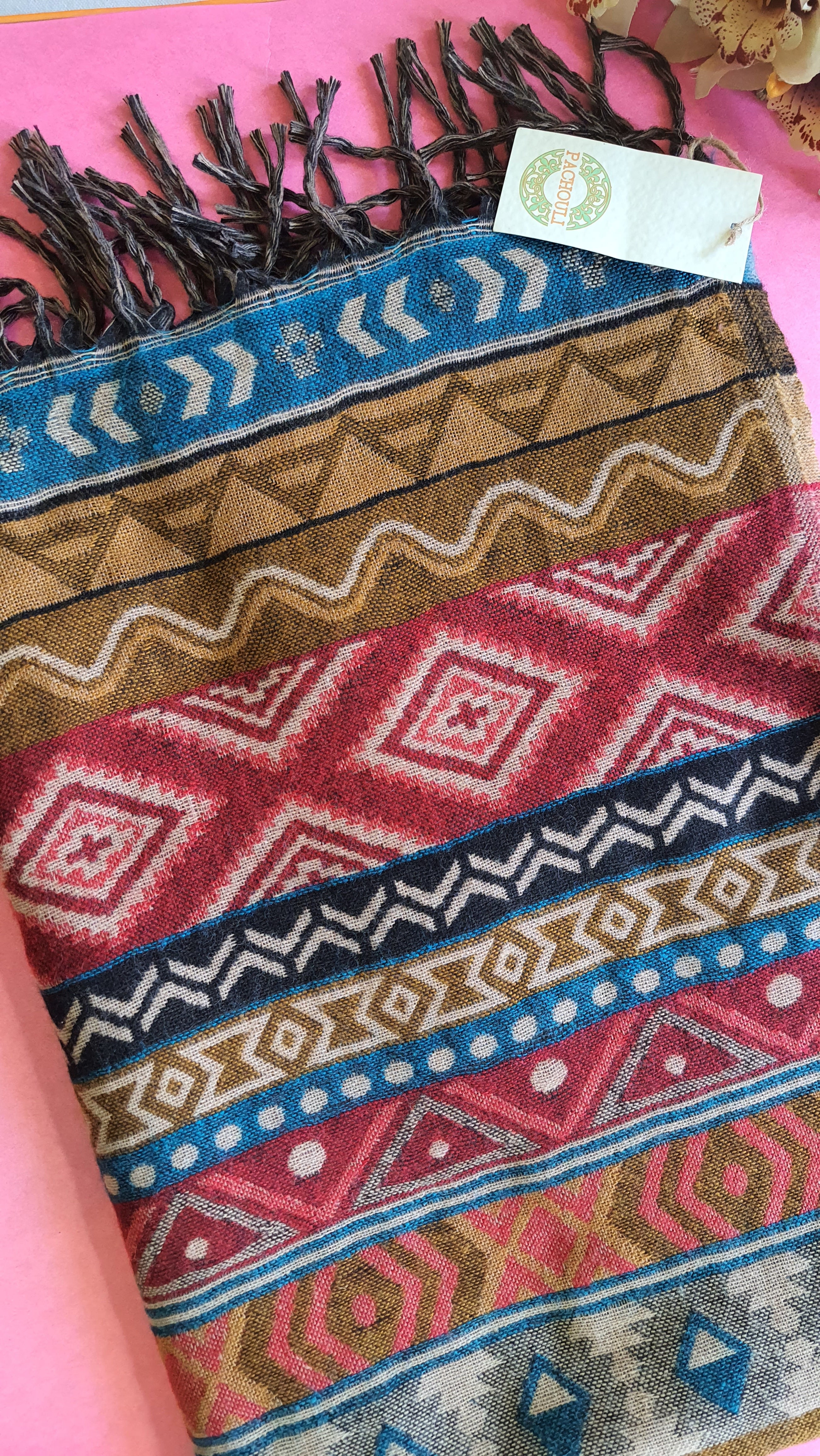 Hand Woven Woolen Shawl