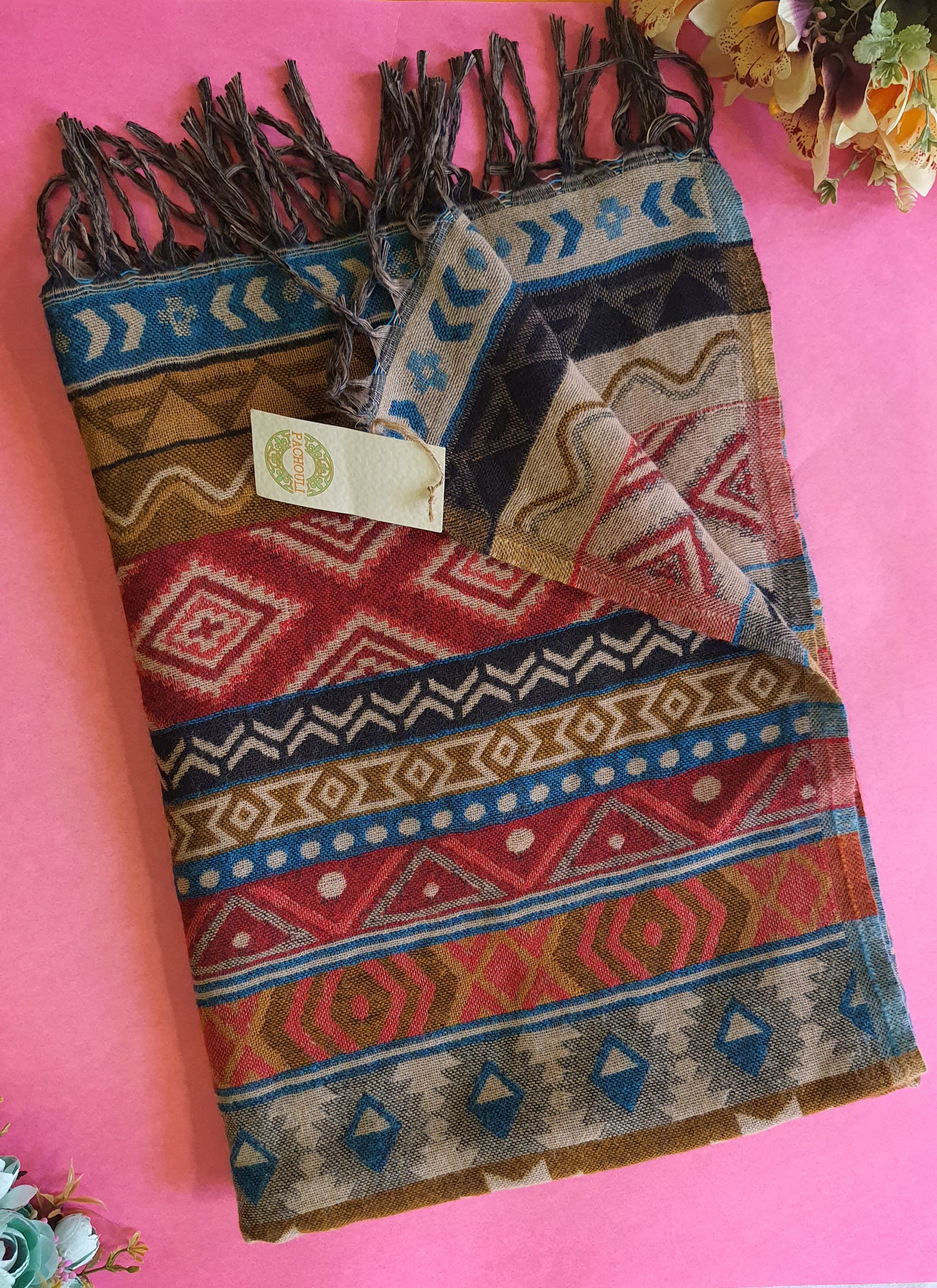 Hand Woven Woolen Shawl