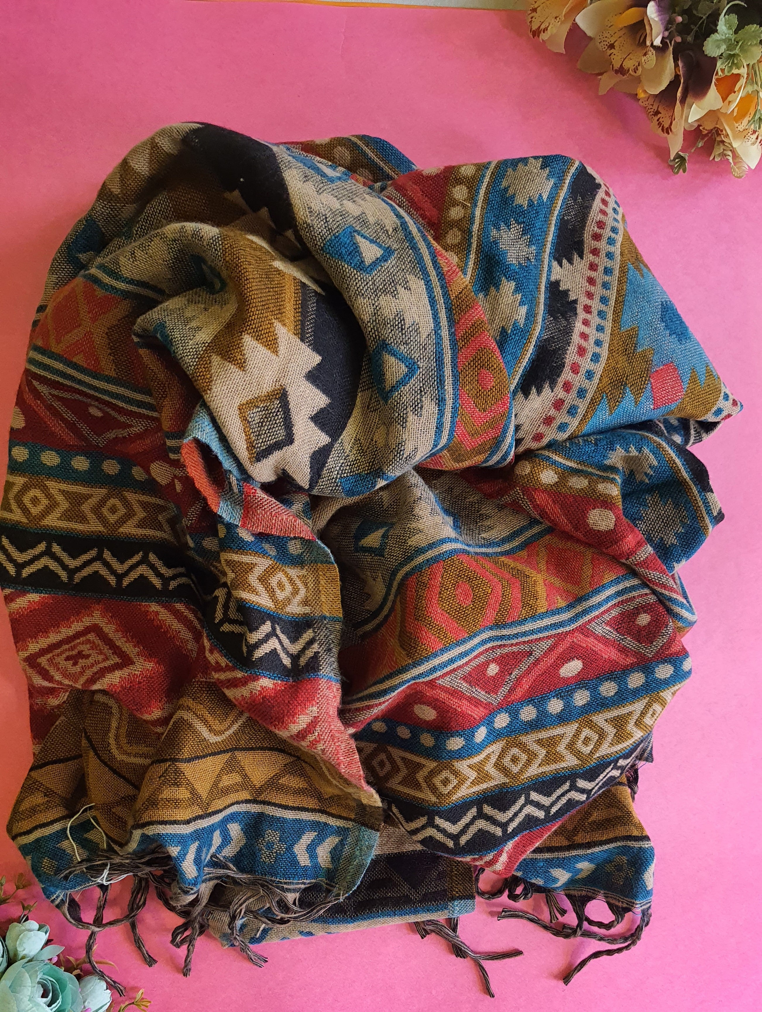 Hand Woven Woolen Shawl