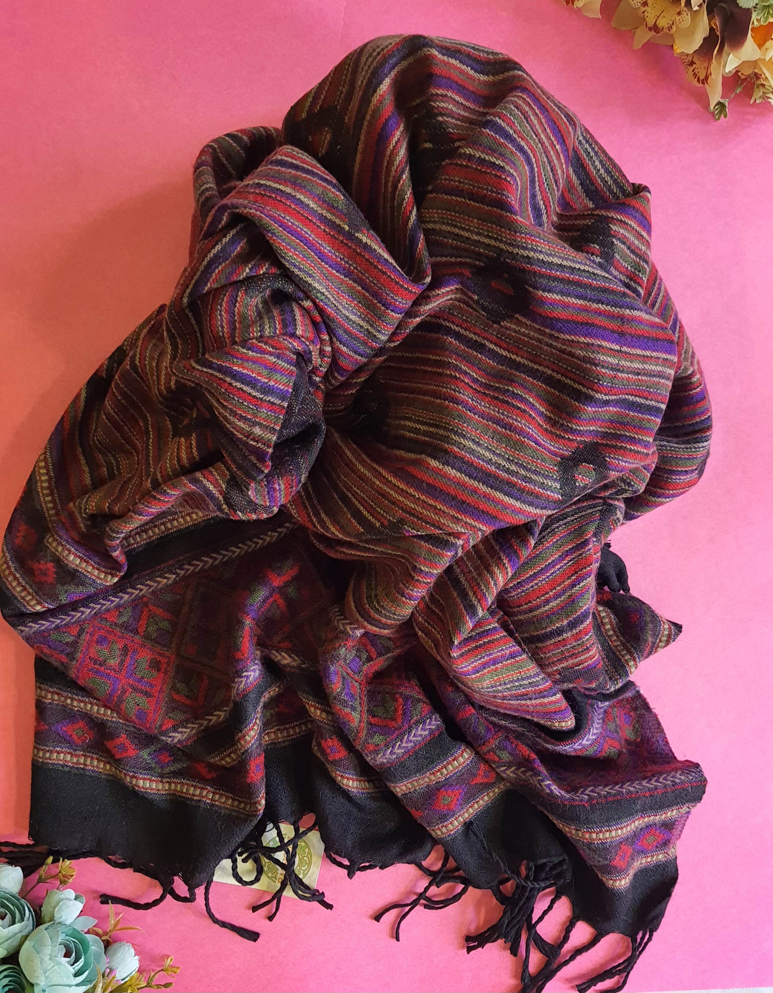 Hand Woven Woolen Shawl