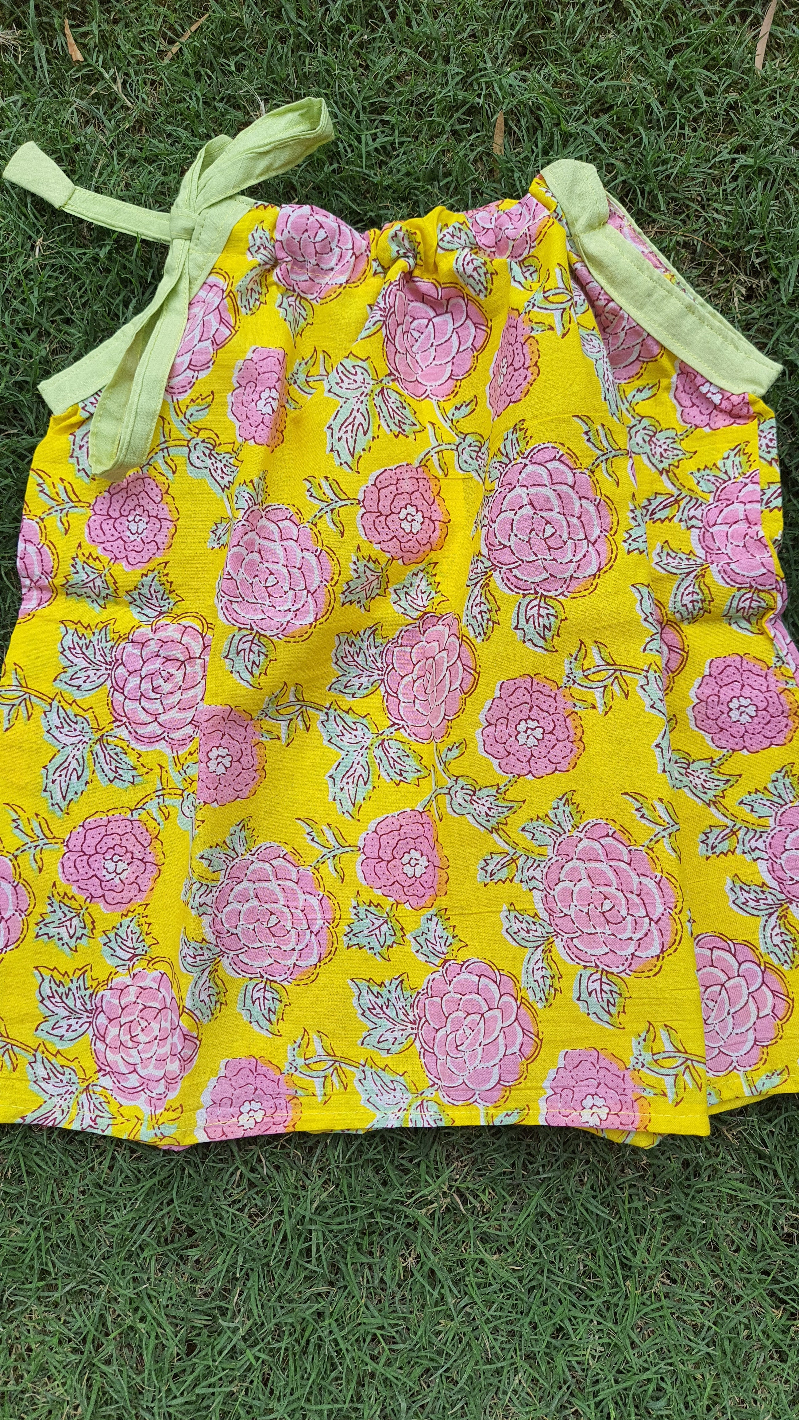 YELLOW ROSE INFANT DORI TOP