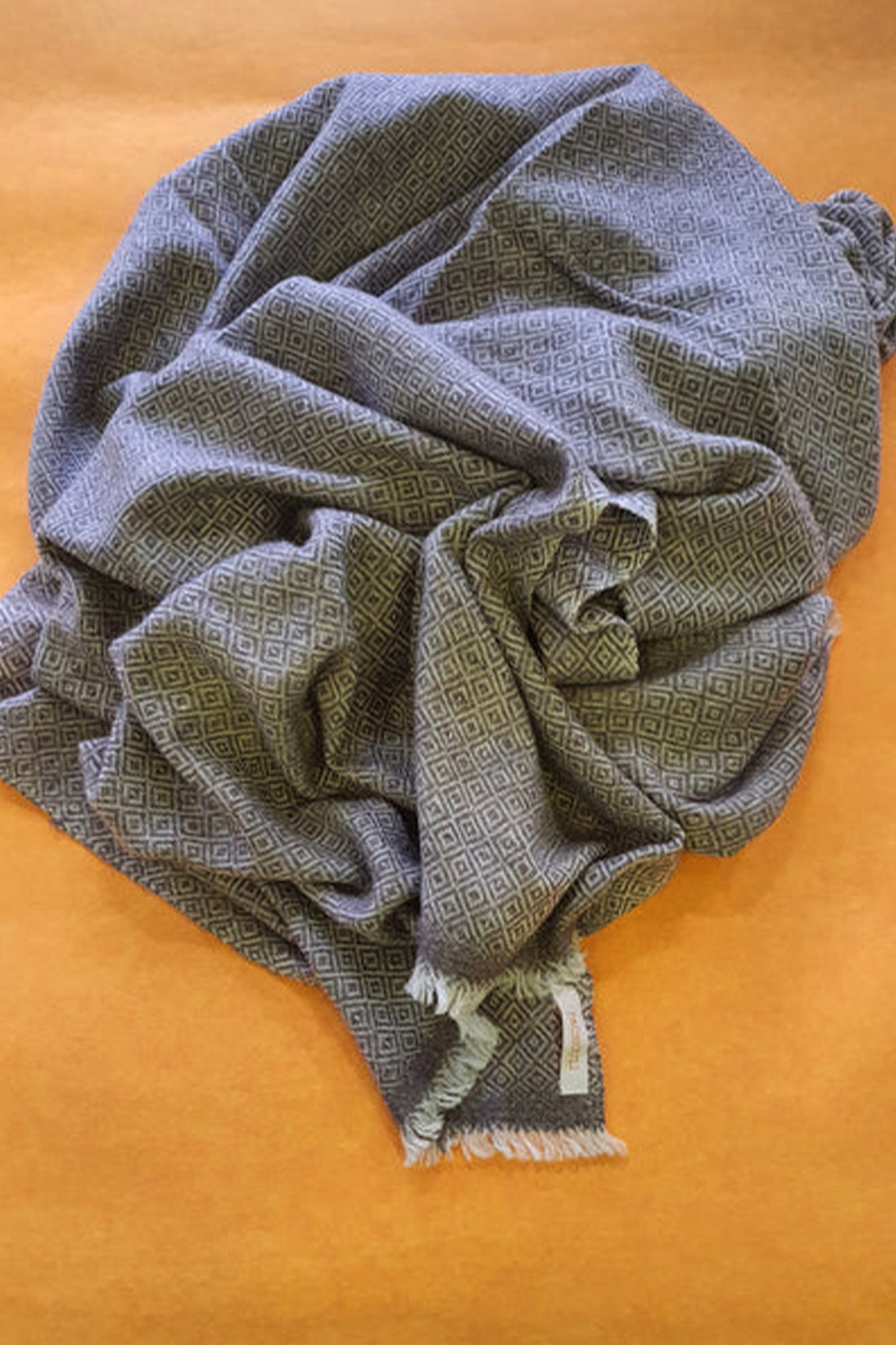 Self Textured Woolen shawl